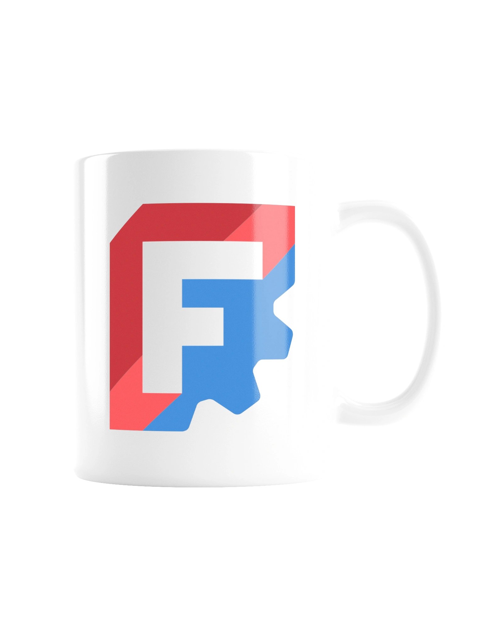 FreeCAD Ceramic Logo Mug - White product image (3)