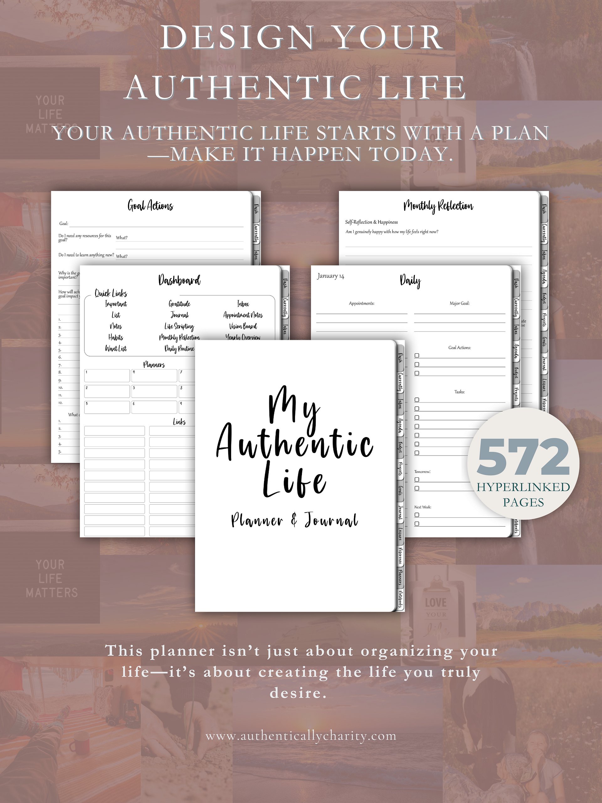 2025 My Authentic Life Planner & Journal product image (1)