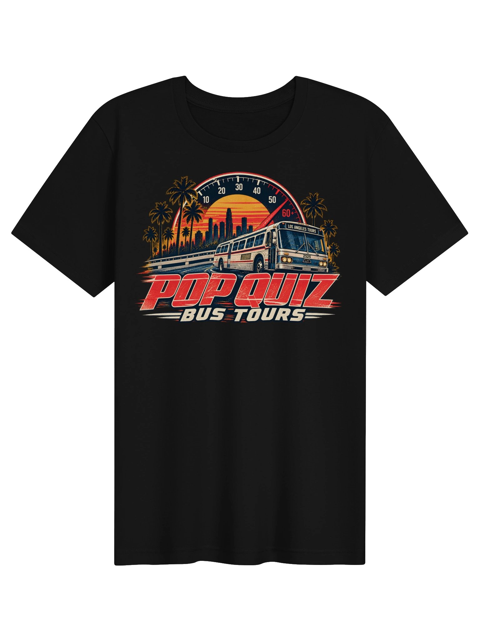 Pop Quiz Bus Tours Speed Shirt product image (1)