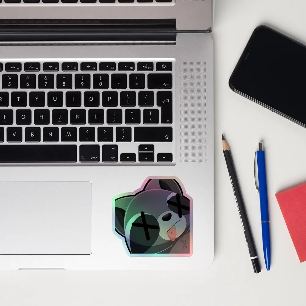 Ded Emote Holo Sticker product image (10)