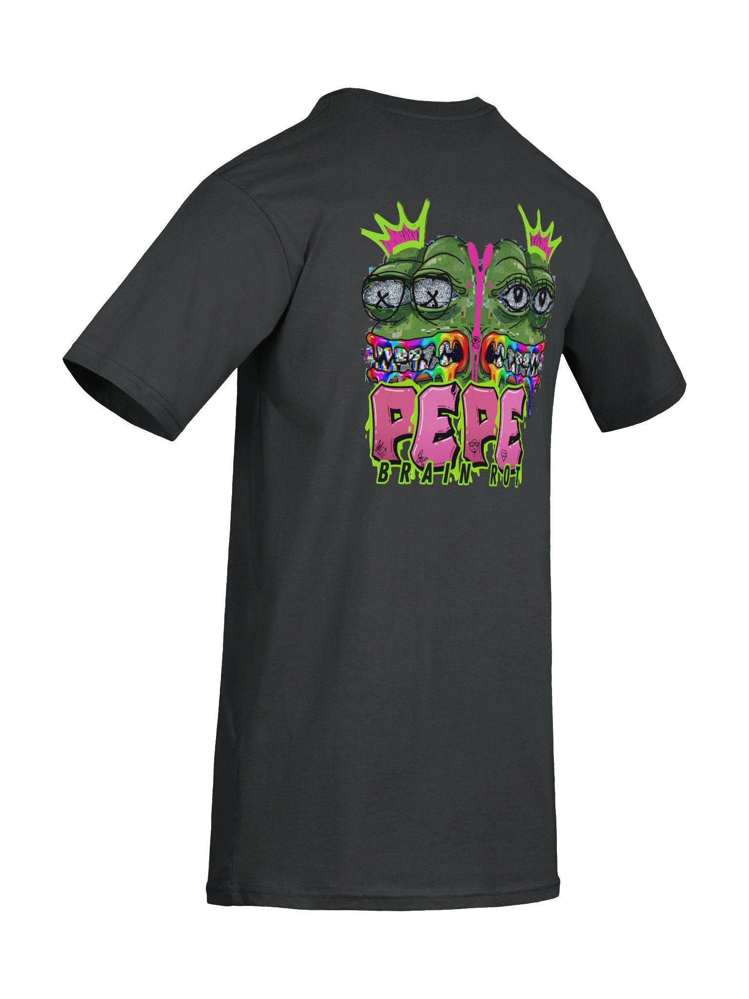 PEPE Brain Rot Crown Tee product image (8)