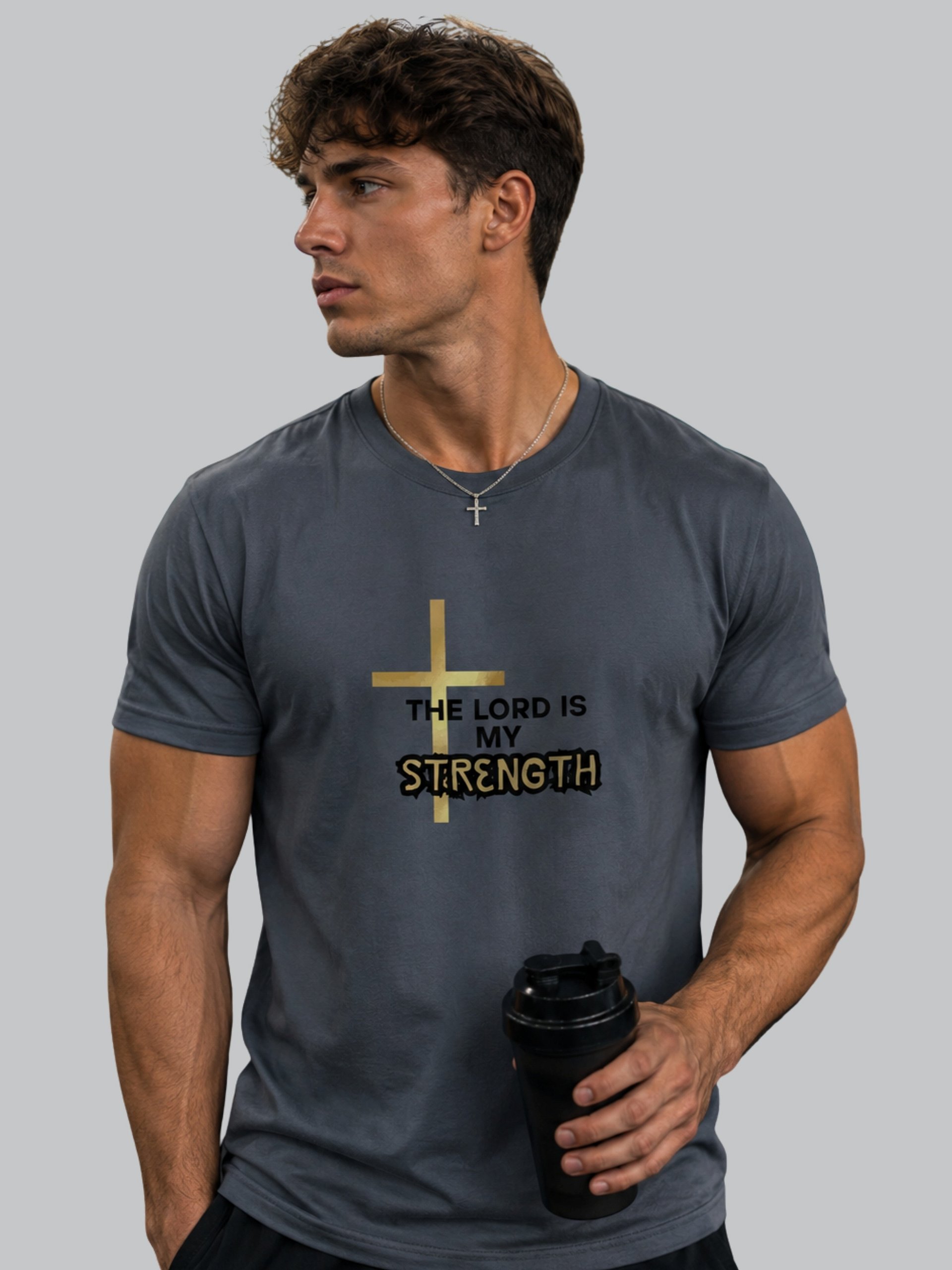 The Lord Is My Strength T-shirt product image (1)