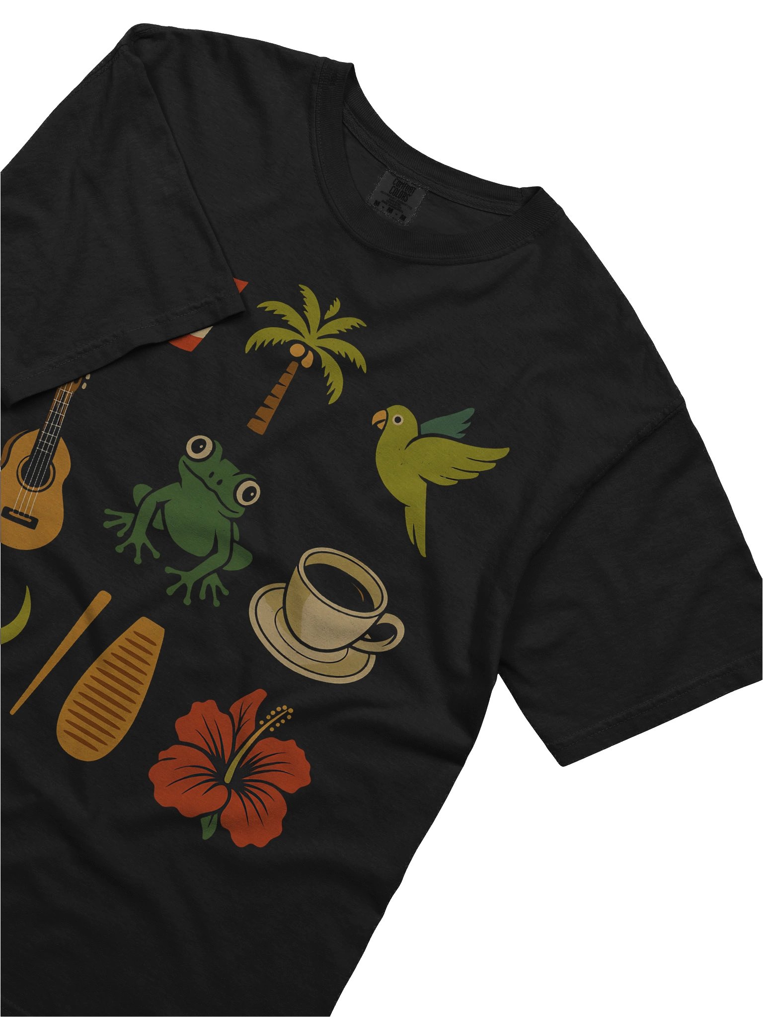 Símbolos de Puerto Rico Camiseta Unisex product image (2)