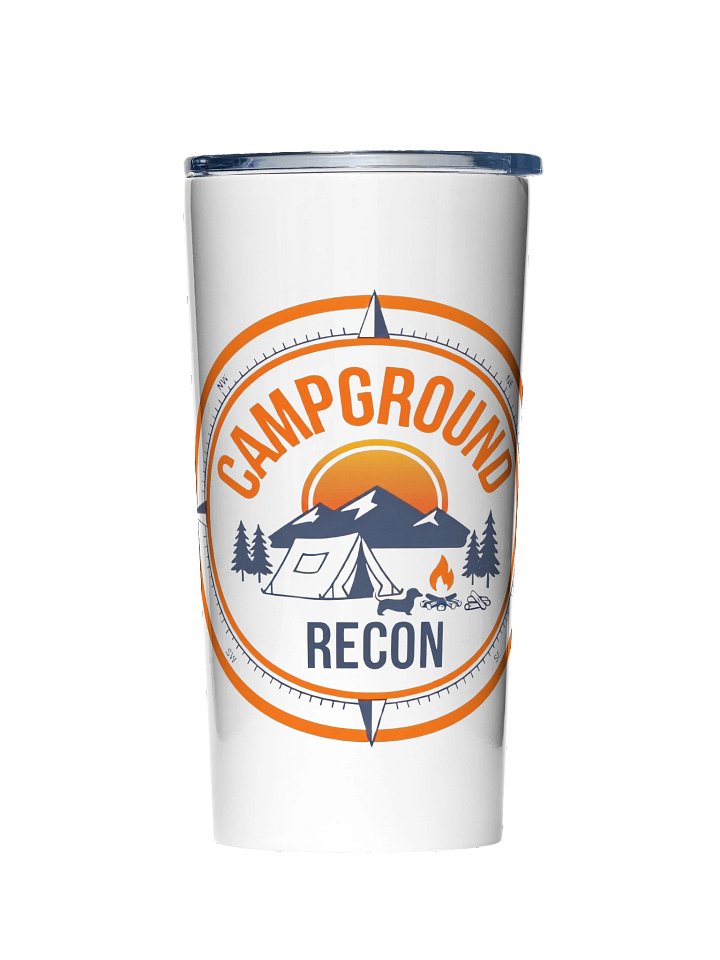 Campground Recon 20oz Tumbler - Tent Logo product image (1)