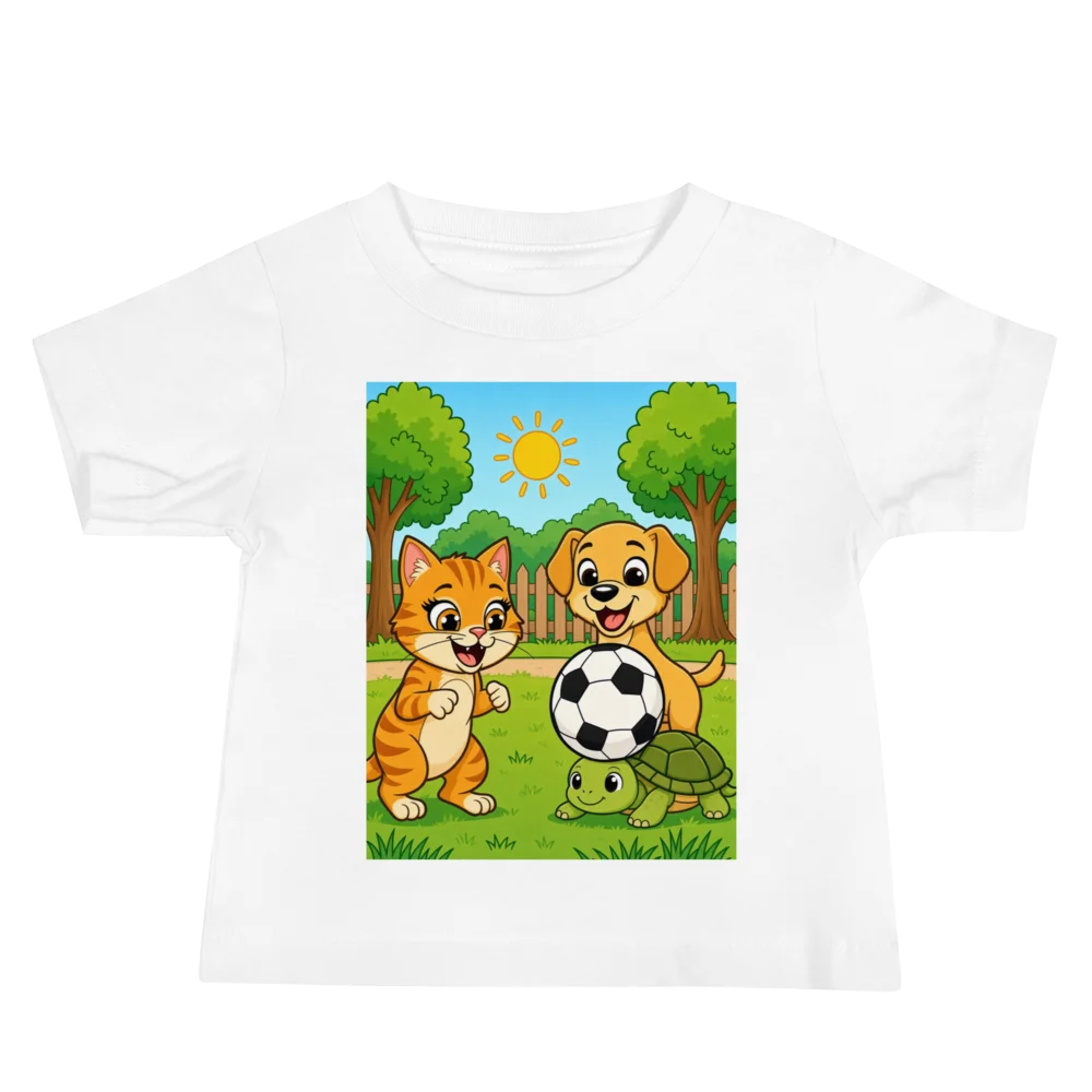 Sunny Friends Baby Tee product image (2)