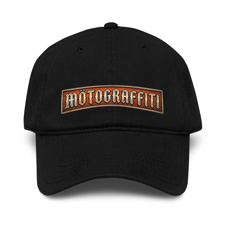 MötoGrafftti Brand Garment-Washed Cap product image (1)