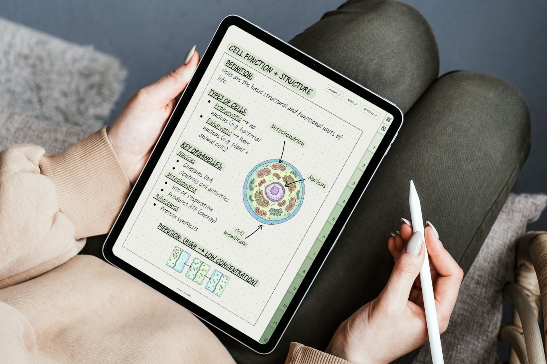 Smart Digital Notebook - Matcha Green product image (11)
