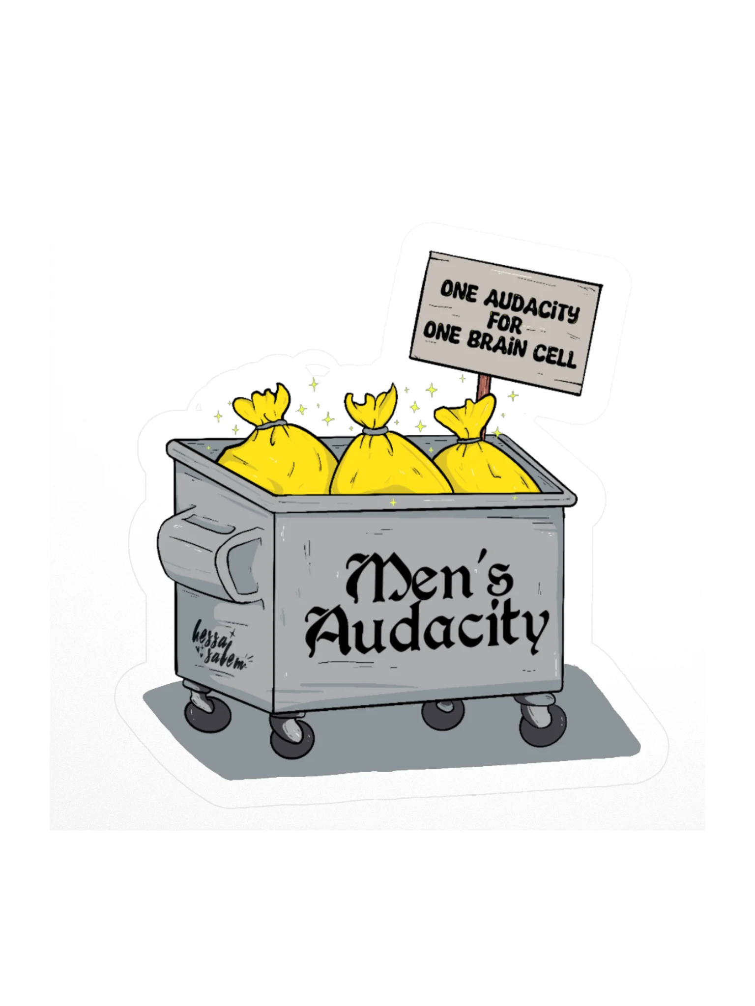 Audacity for Sale // Sticker product image (3)