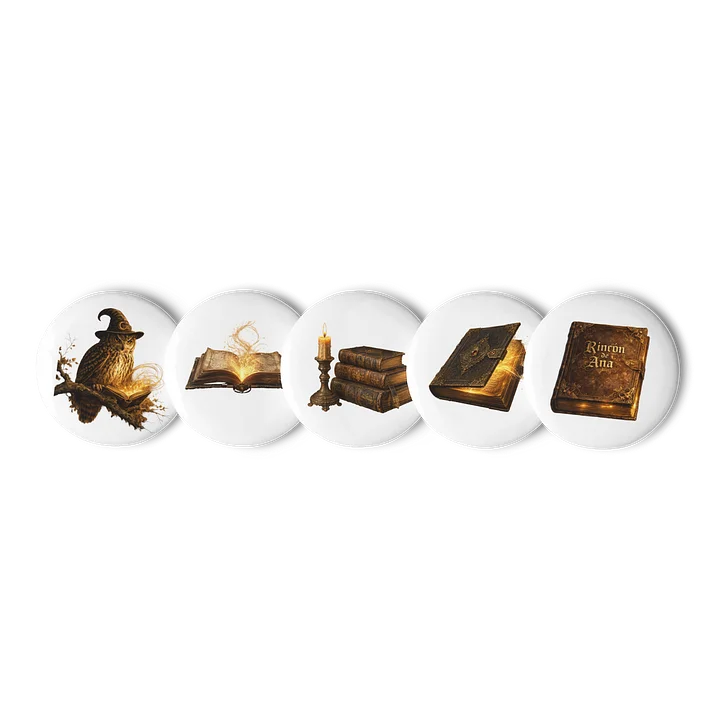 Colección de Chapas Búho Sabio — Rincón de Ana product image (1)