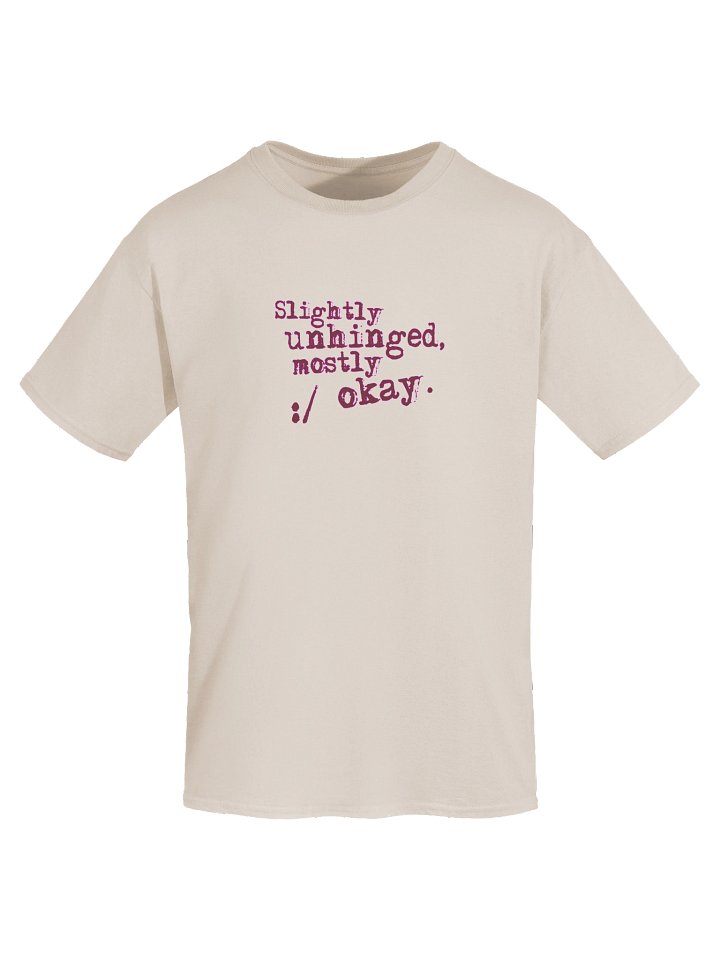 T-SHIRT - MOSTLY OKAY product image (1)