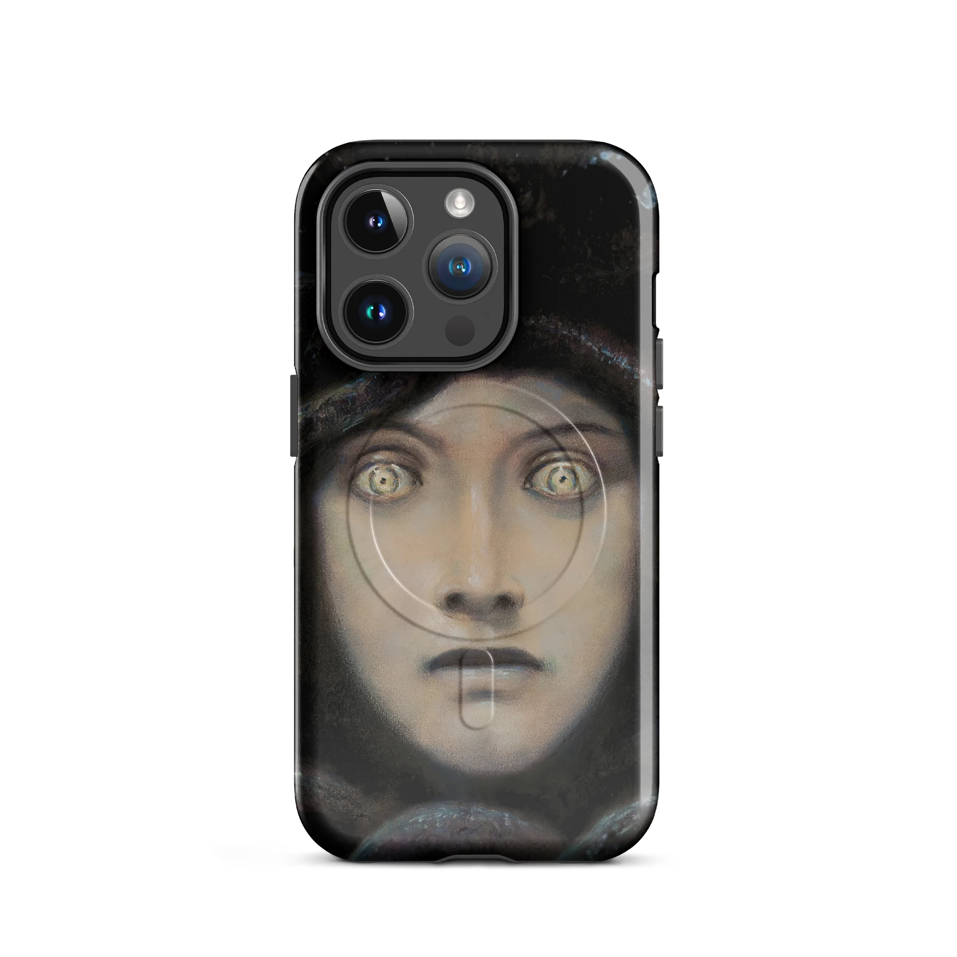 Franz von Stuck – Head of Medusa (“Medusa’s Gaze”) iPhone® MagSafe® Tough Case product image (8)