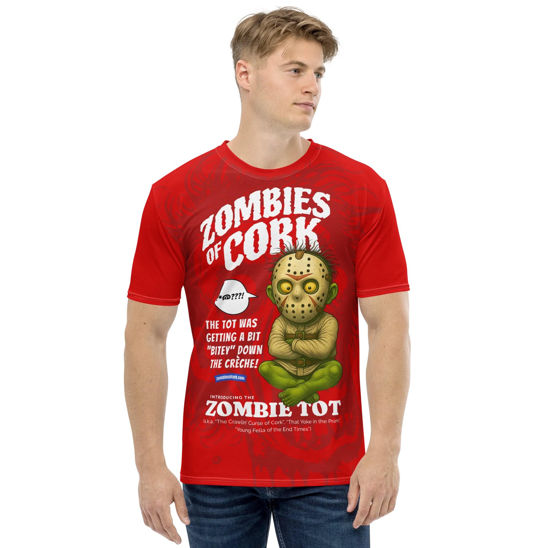 Zombie Tot Gets Bitey - Allover print T-Shirt product image (2)