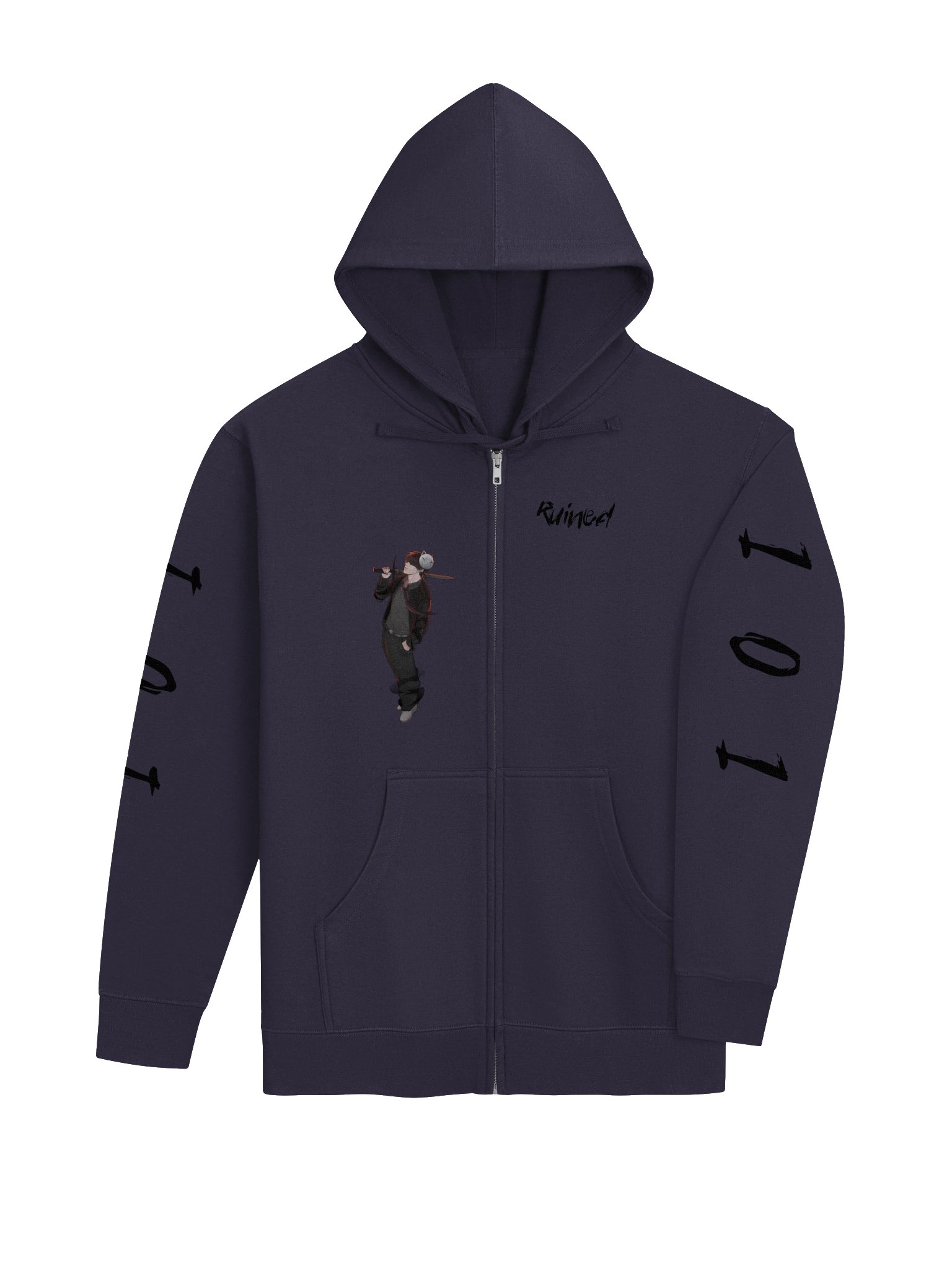 Ruined Zip-Up Hoodie product image (8)
