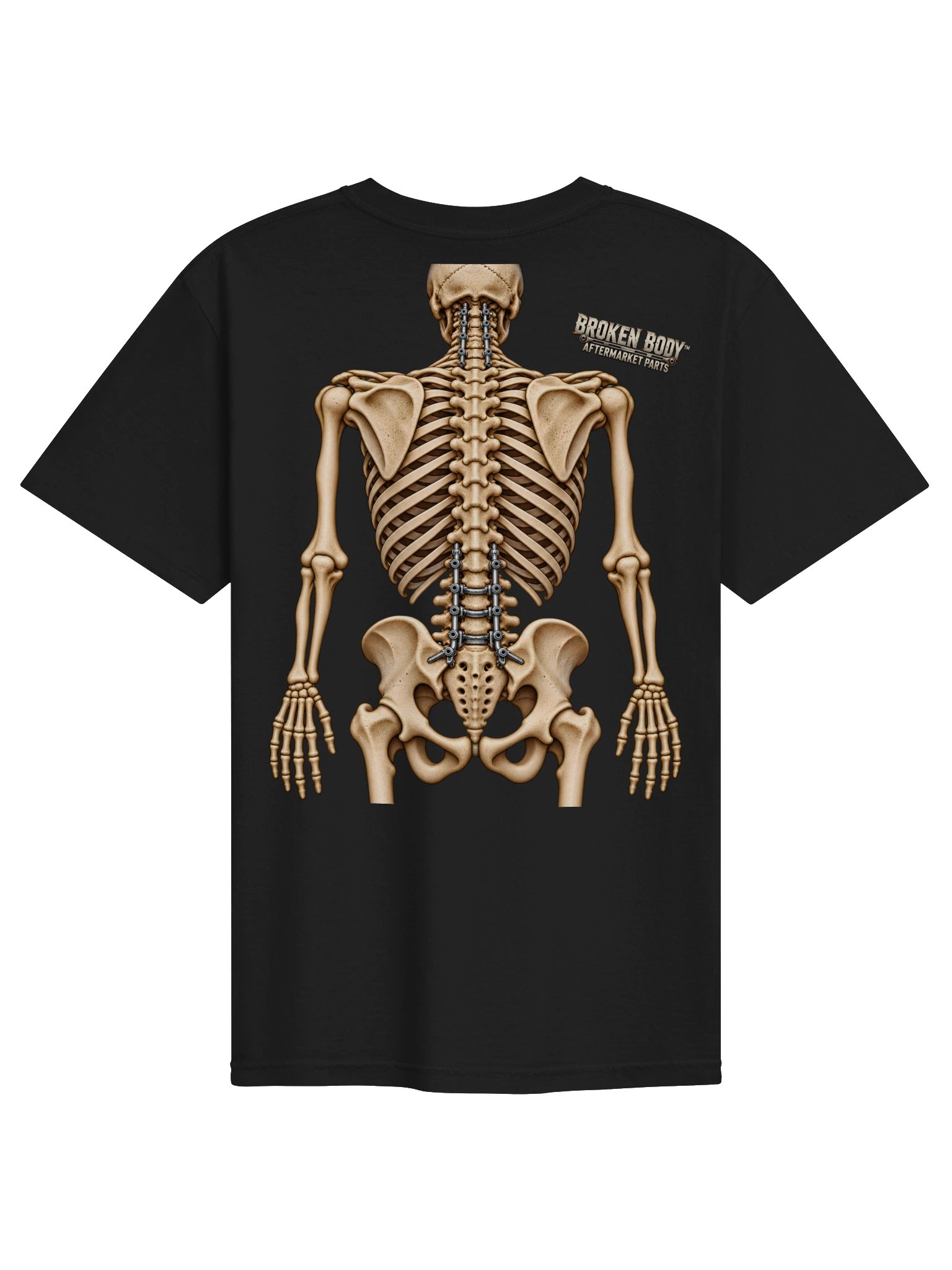 Neck & Lower Back Fusion Aftermarket Parts Shirt - REBUILD SHOP product image (4)