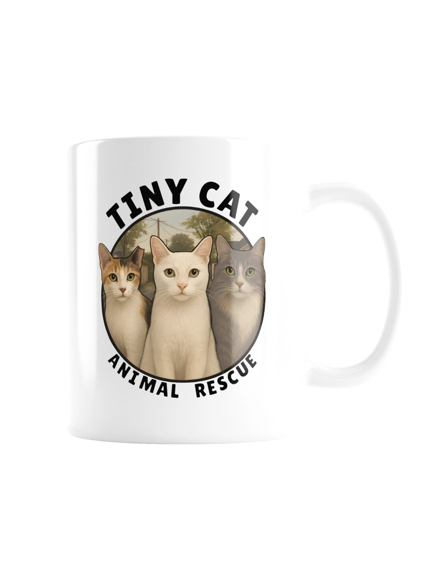 Tiny Cat Logo Mug product image (3)