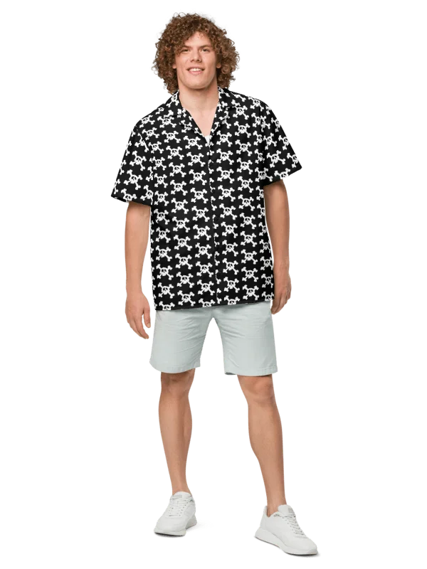 Sinful Sauces x Bones All Over Print Hawaiian Shirt product image (2)