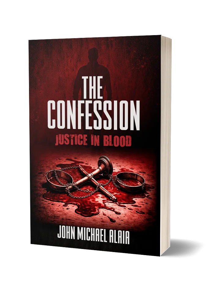 The Confession: Justice in Blood - signed paperback product image (1)