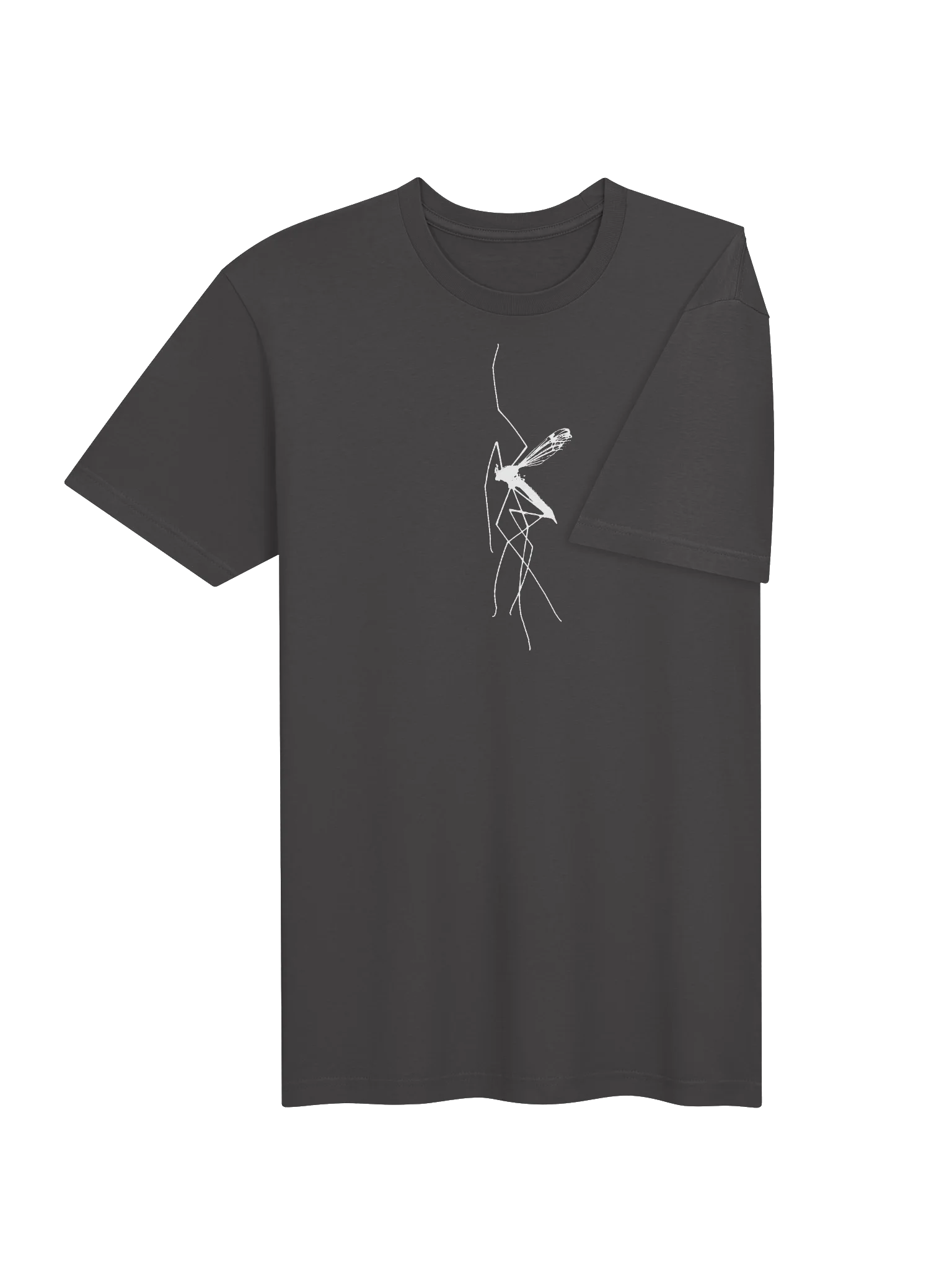 Mosquito Scan, 1993 — White Print T-Shirt
