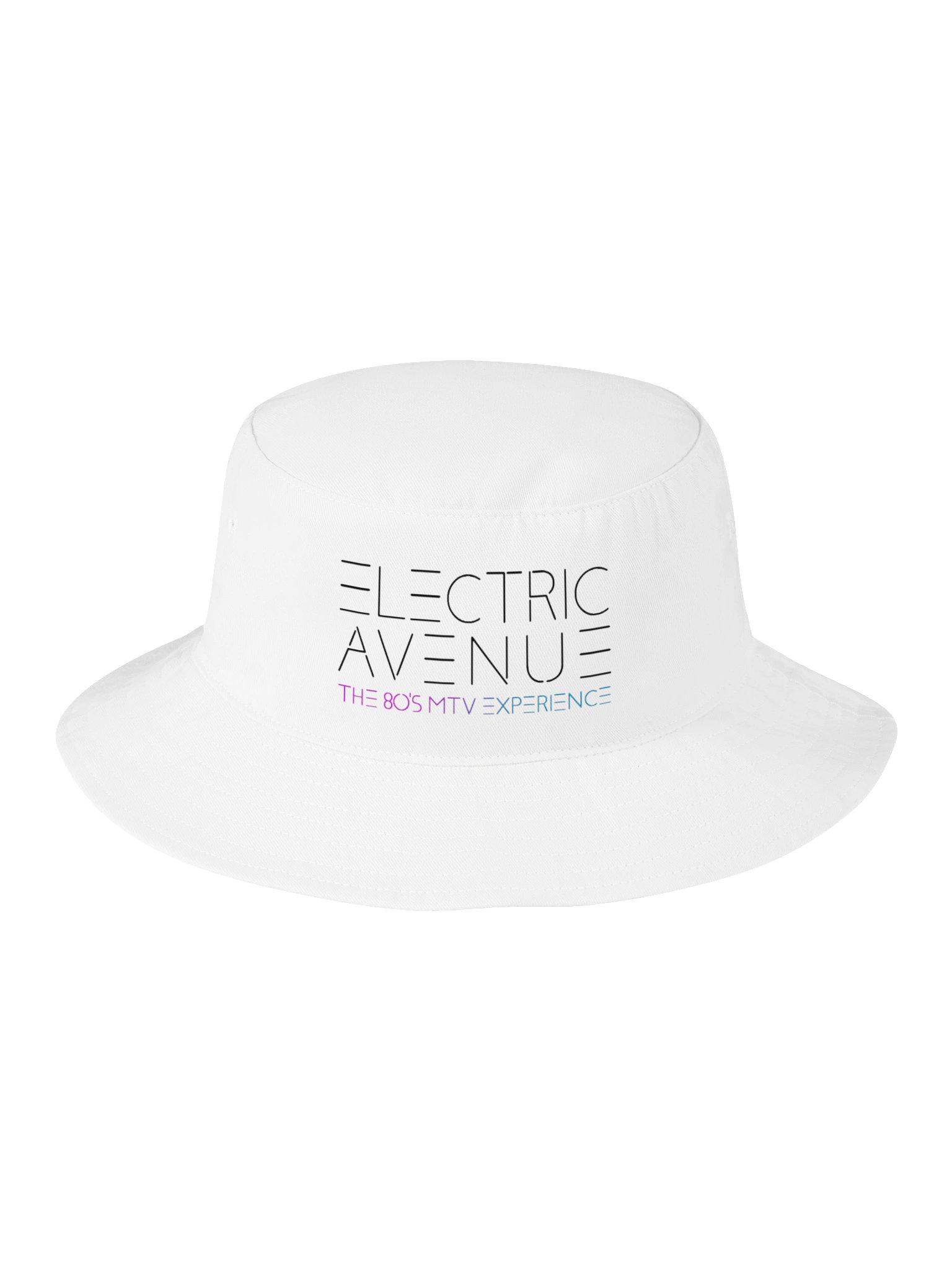 White Printed Bucket Hat product image (1)