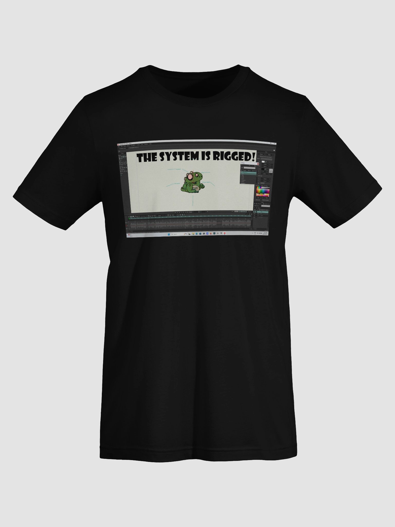 "The System is Rigged" tee product image (7)