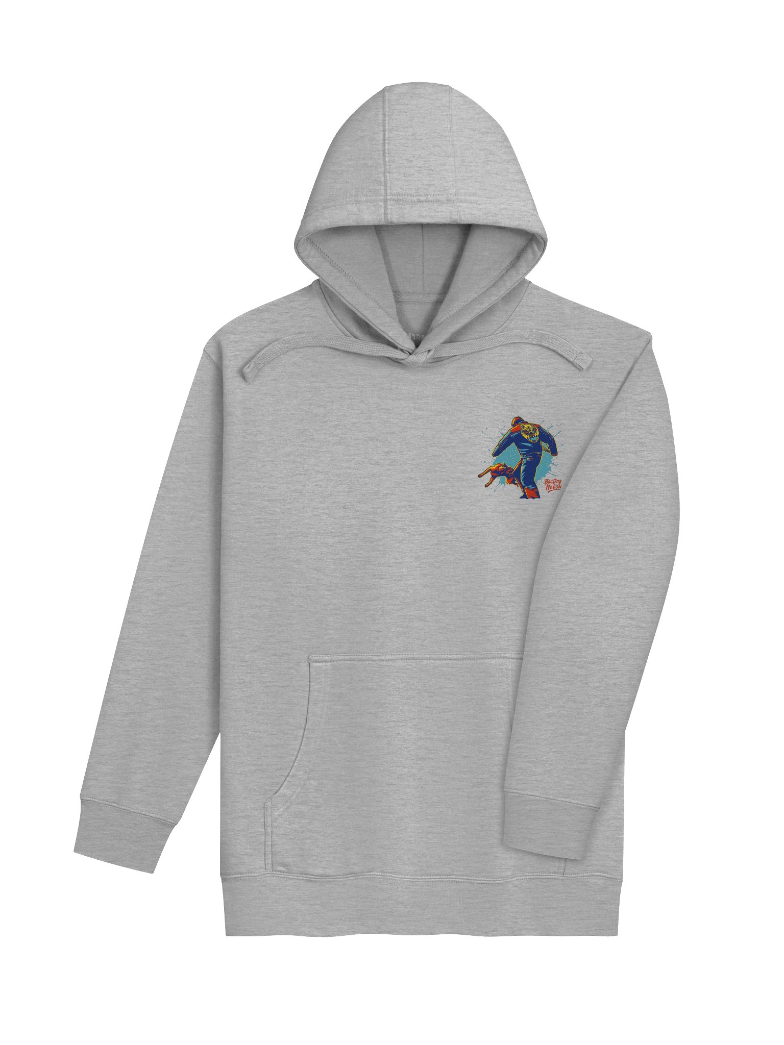 NOBODY CARES, TRAIN HARDER - Premium Adult Unisex Hoodie product image (3)