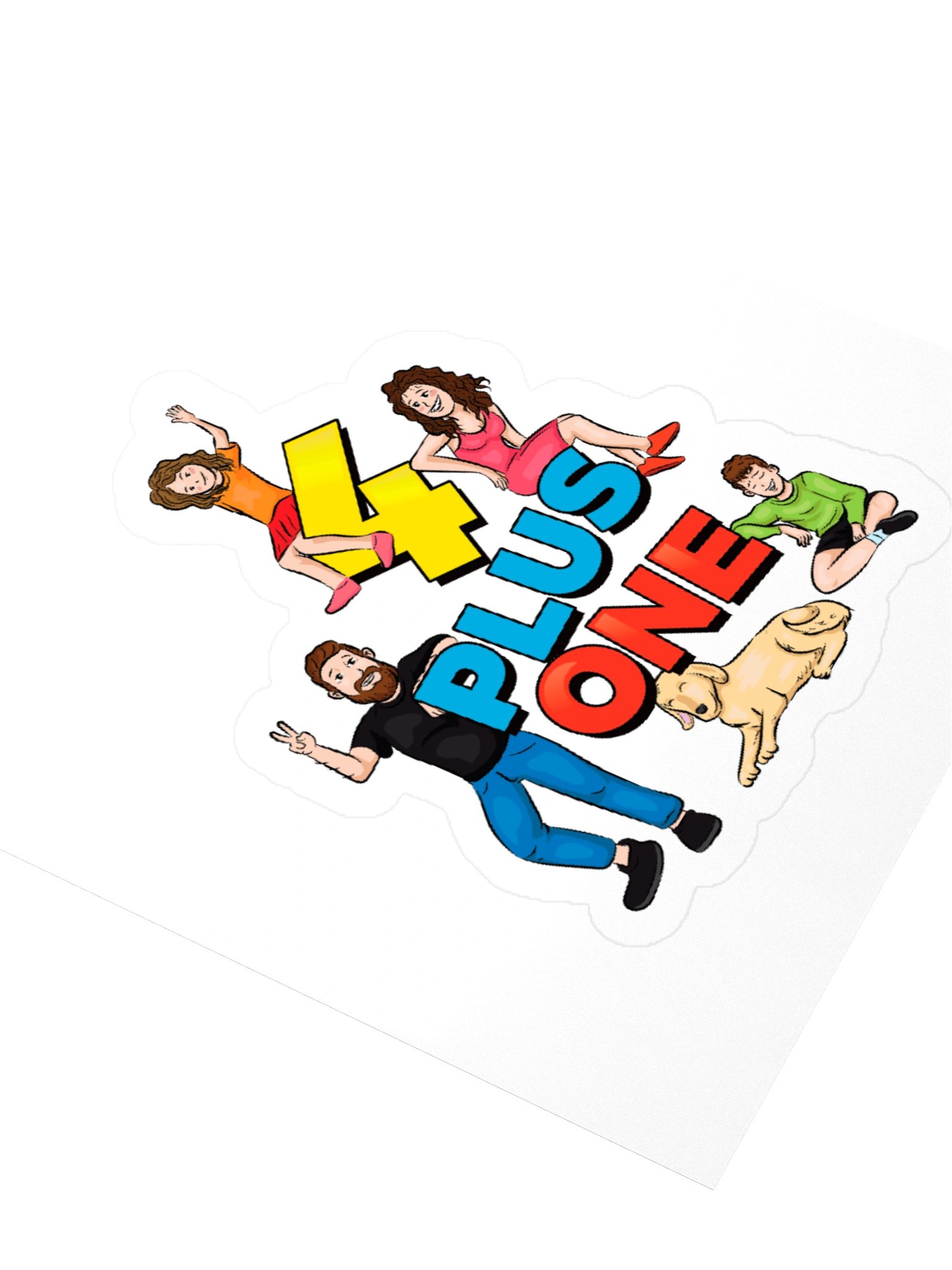4PLUSONE STICKER product image (9)