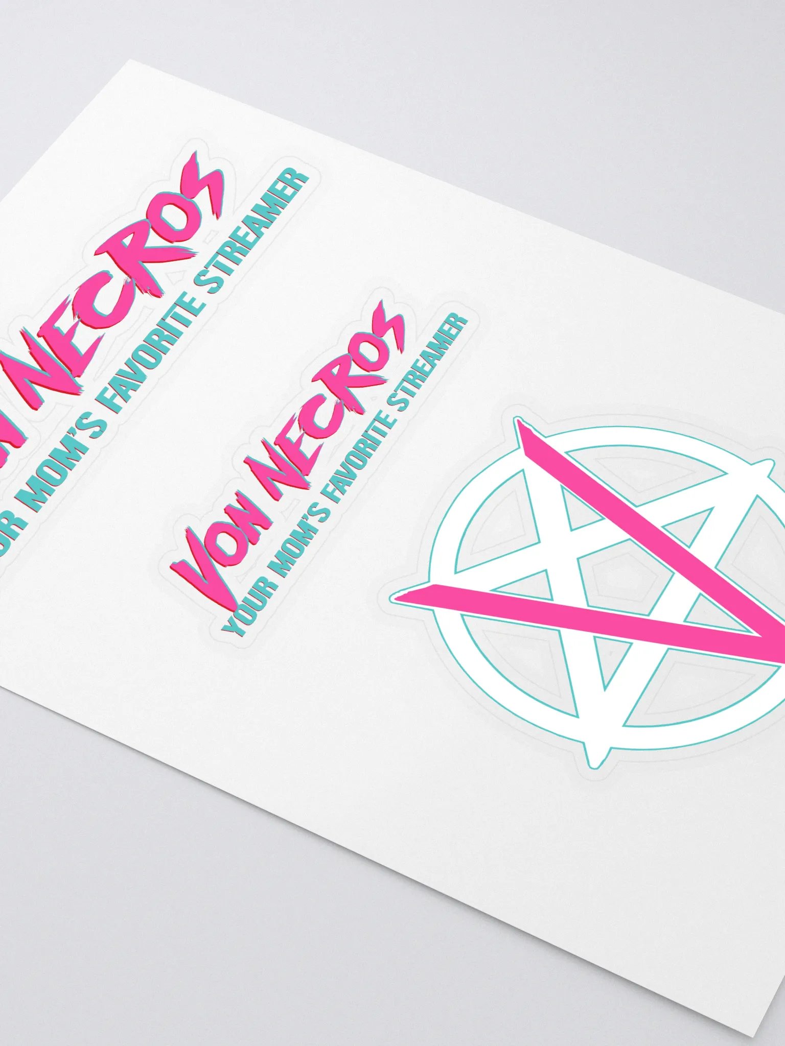 "Your Mom's Favorite" Sticker Sheet product image (2)