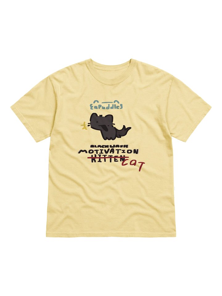 Blackwash Cat T-Shirt product image (1)