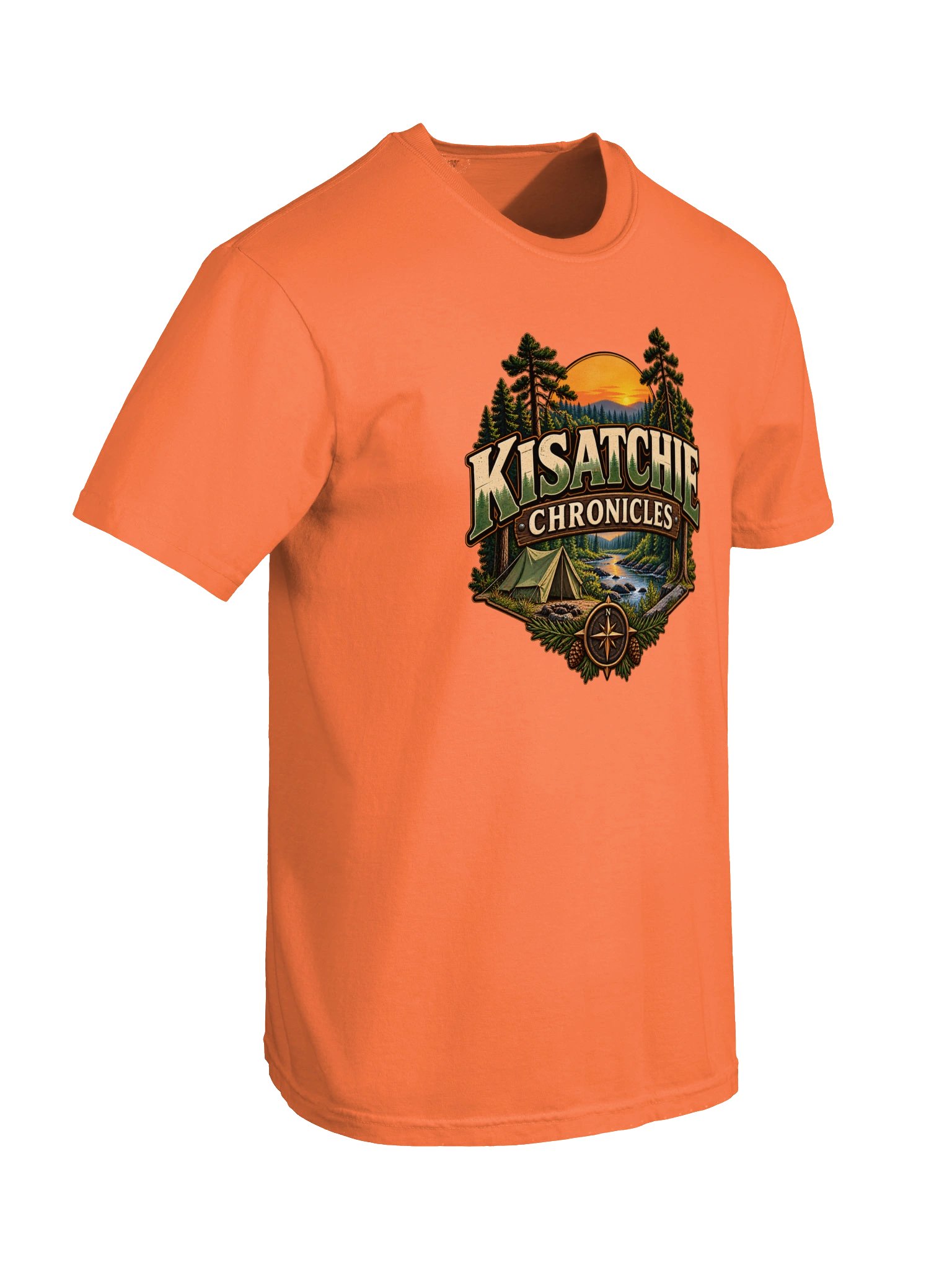 Kisatchie Chronicles Wilderness Emblem Comfort Colors Tee product image (54)