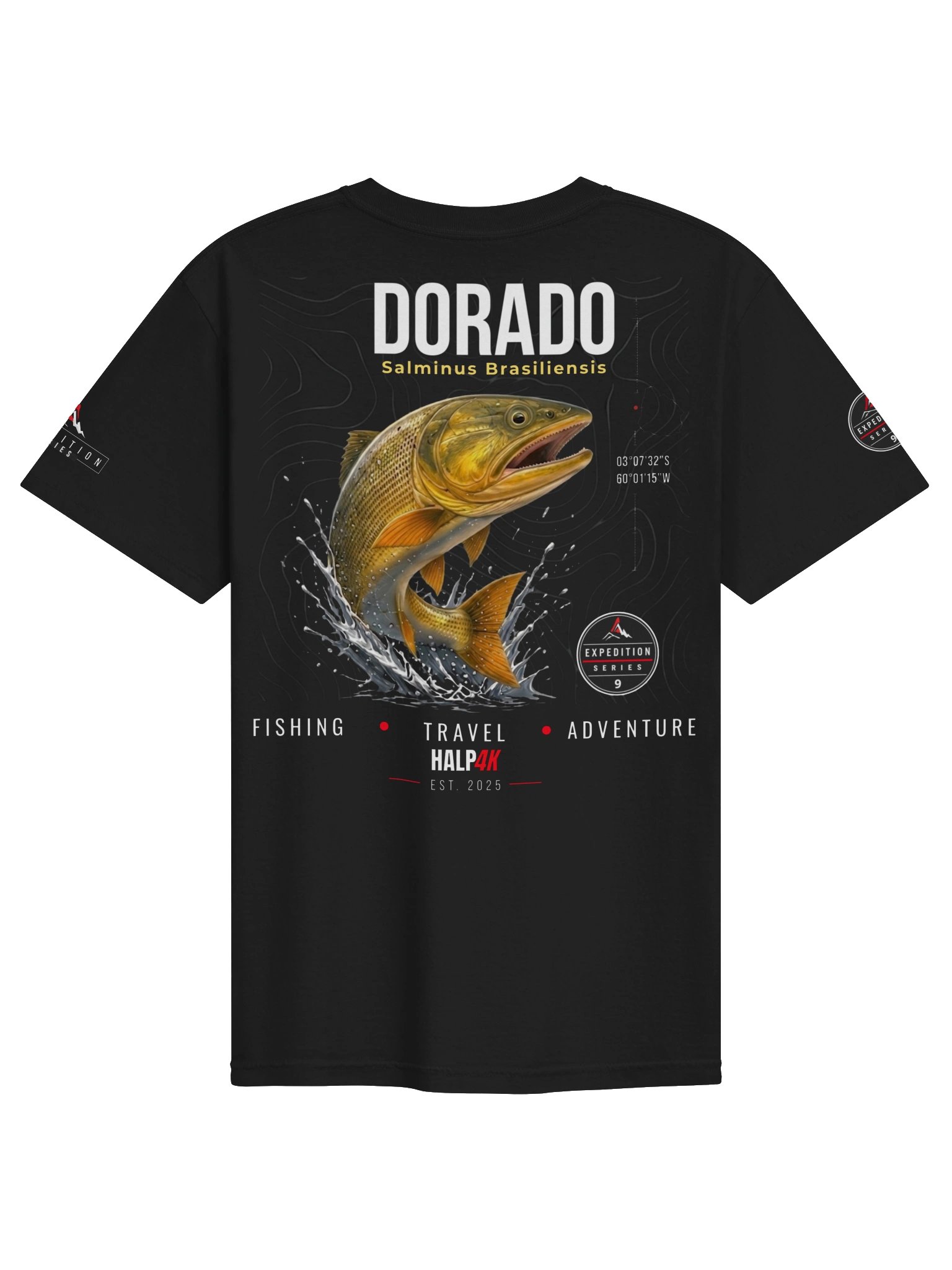Remera HALP4K Expedition Series – Dorado product image (2)