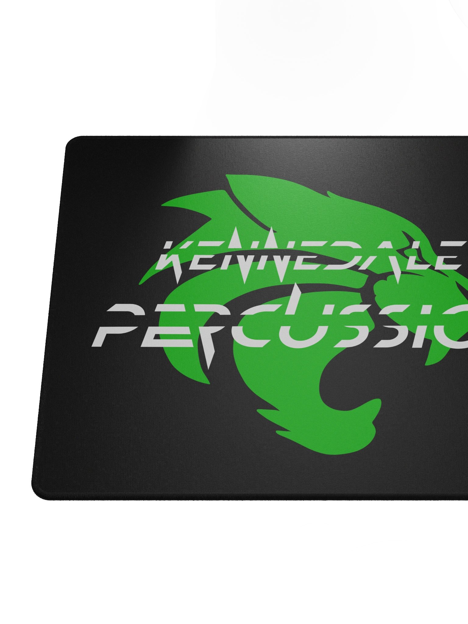Gaming Mouse Pad with Kennedale Percussion Logo product image (6)