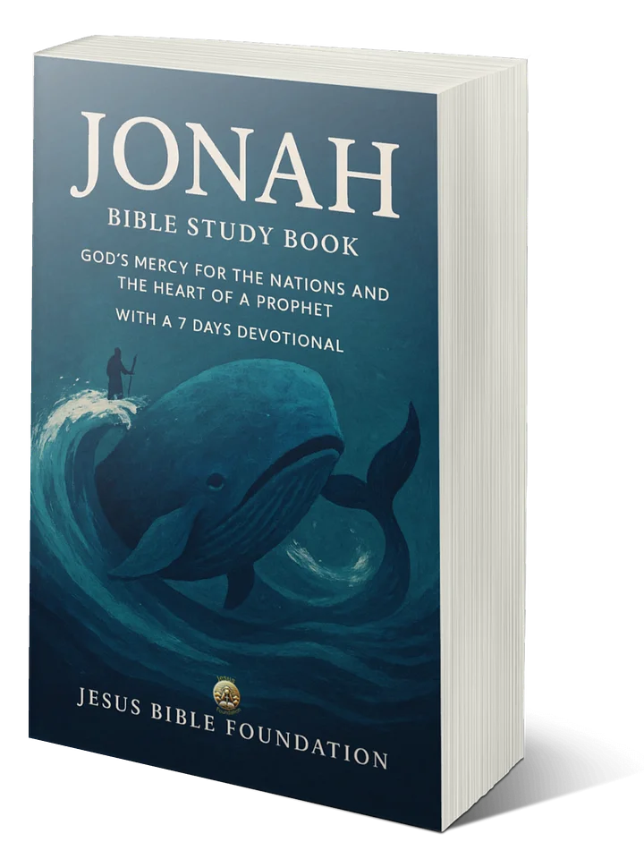 Jonah Bible Study Book: God’s Mercy for the Nations and the Heart of a Prophet With A 7 Days Devotional product image (1)