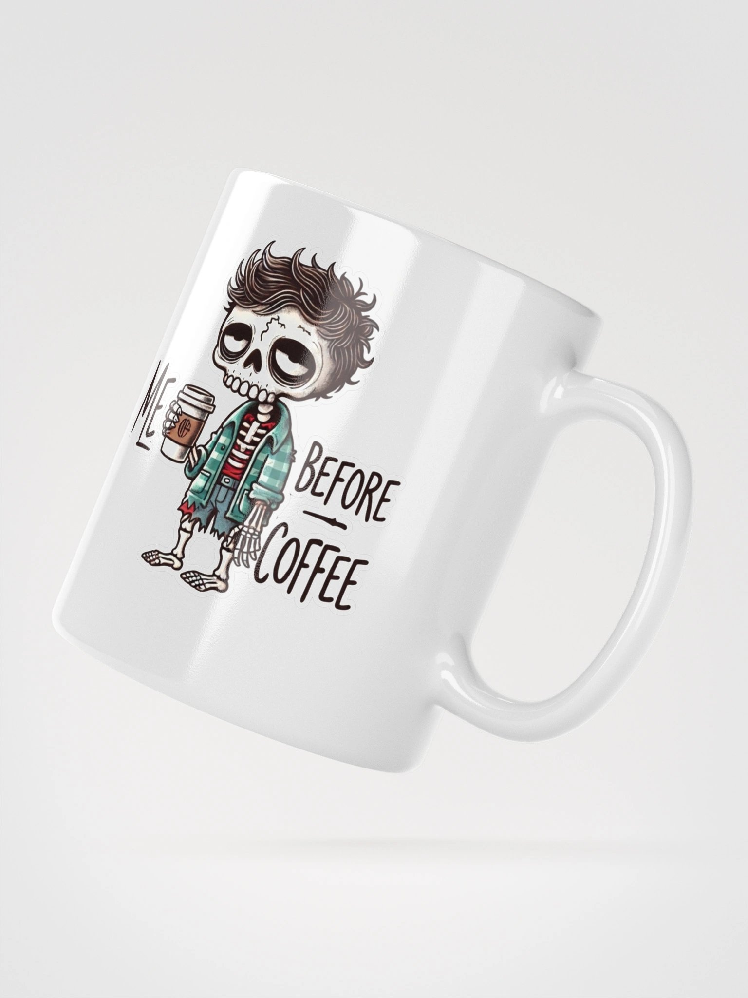 "Me Before Coffee" Zombie Dude Mug product image (5)