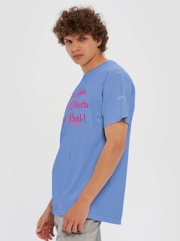 Let's spin the block tee product image (16)