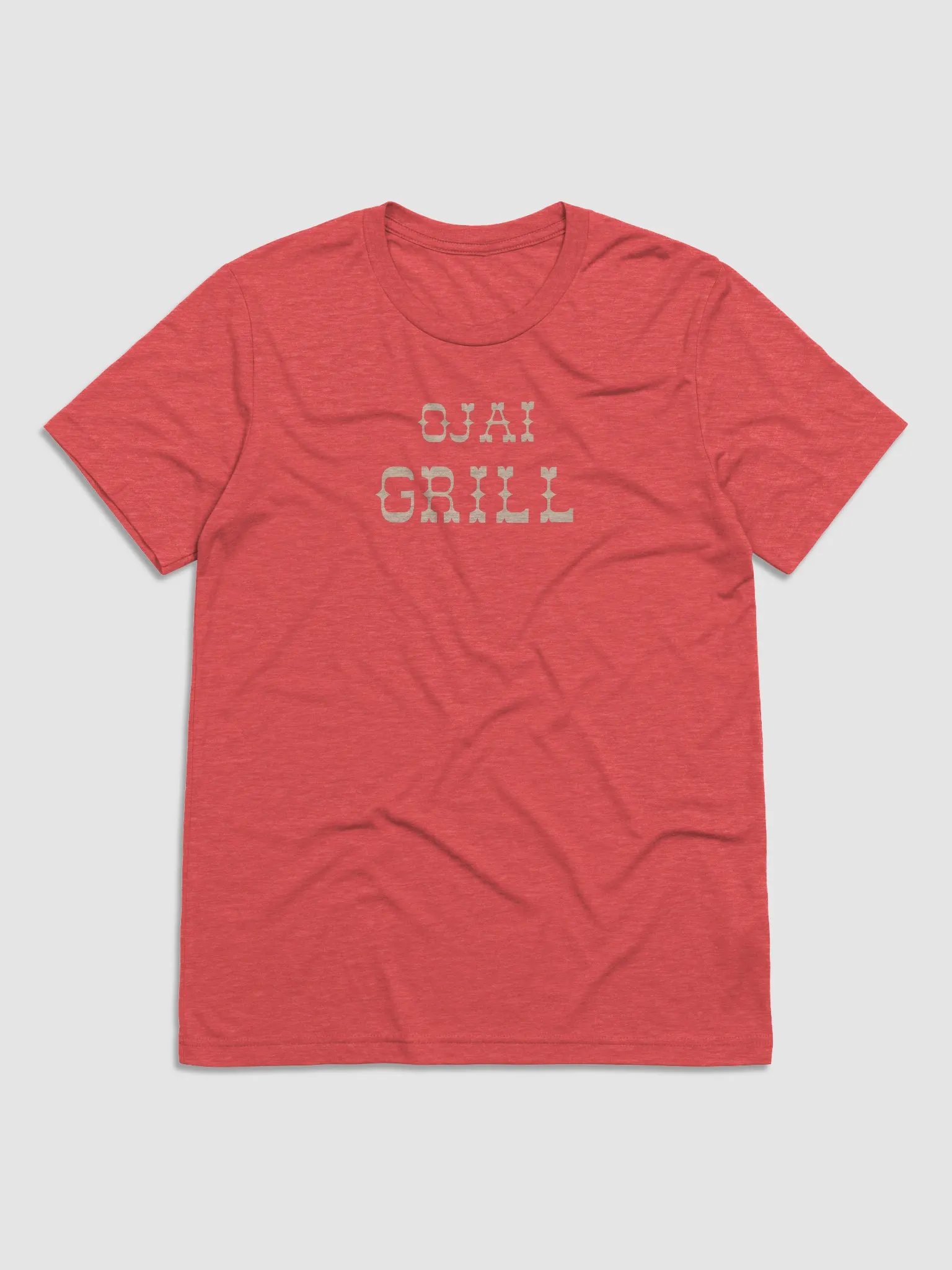 Ojai Grill / Unisex Triblend (Red) product image (2)