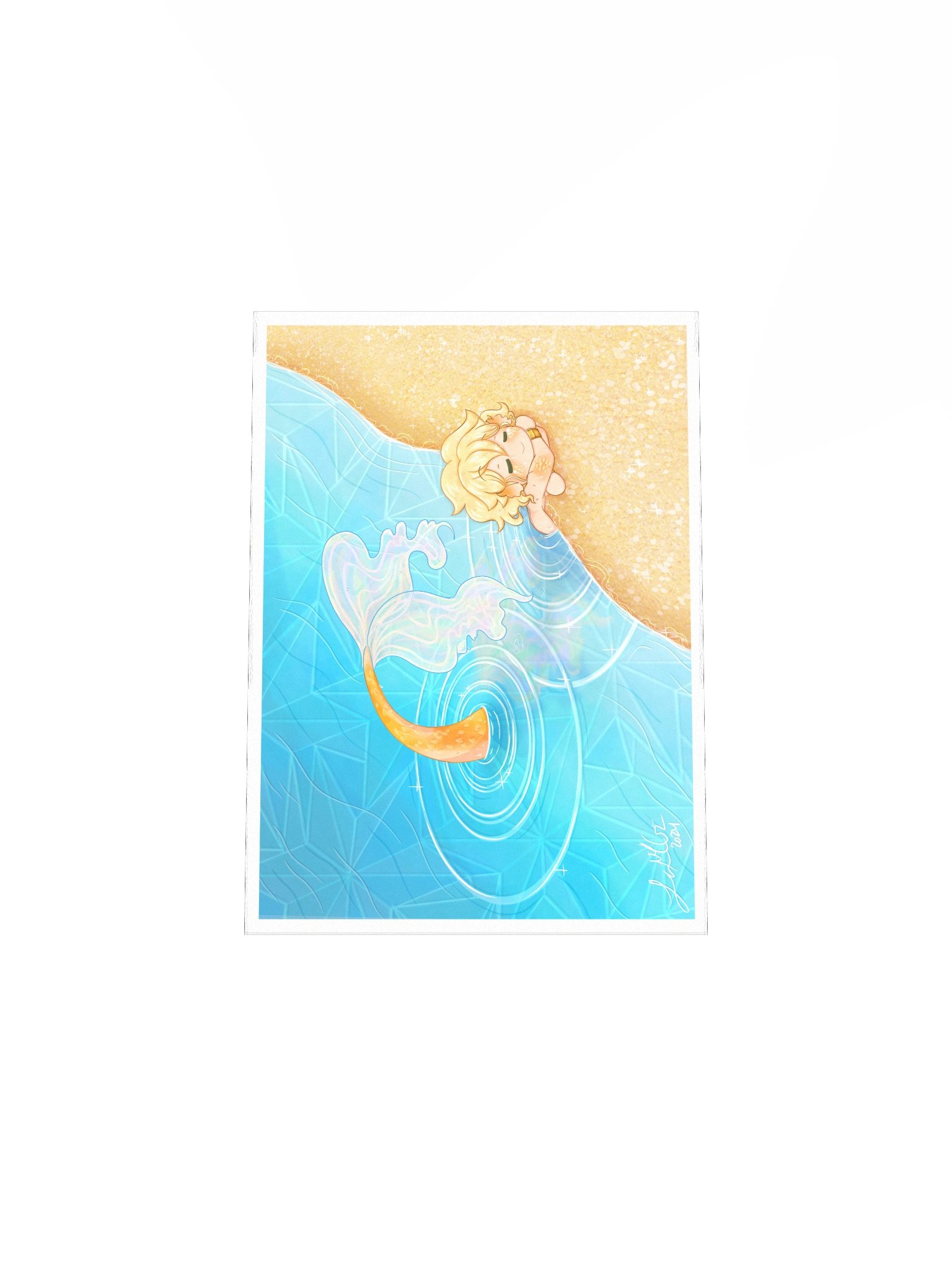 Sparkling Surf Print product image (5)