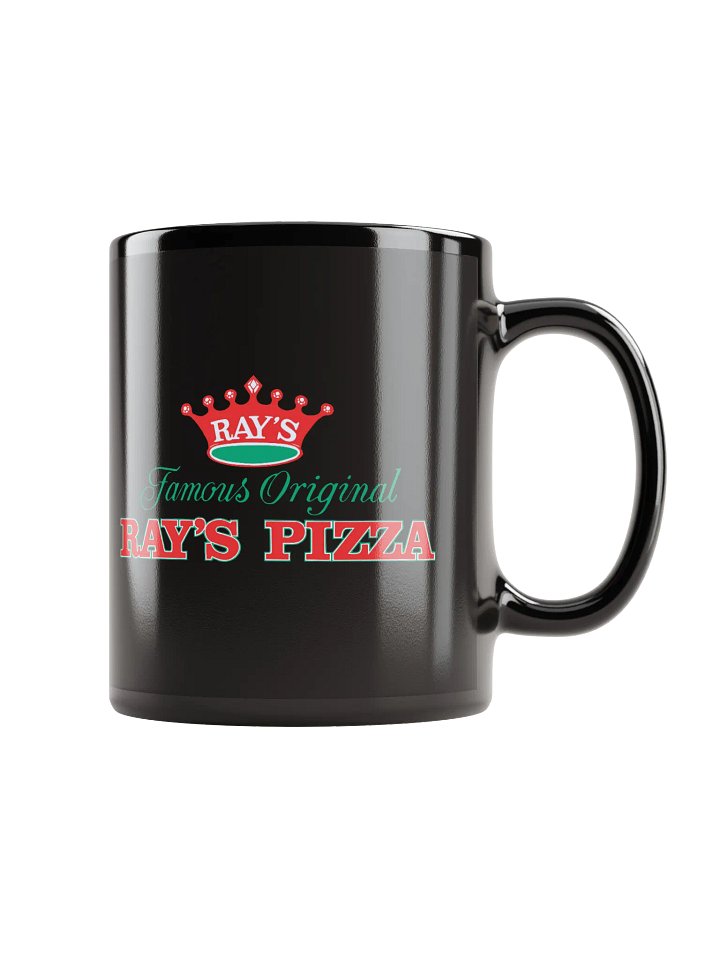 Ray's Pizza Black Glossy Mug product image (1)