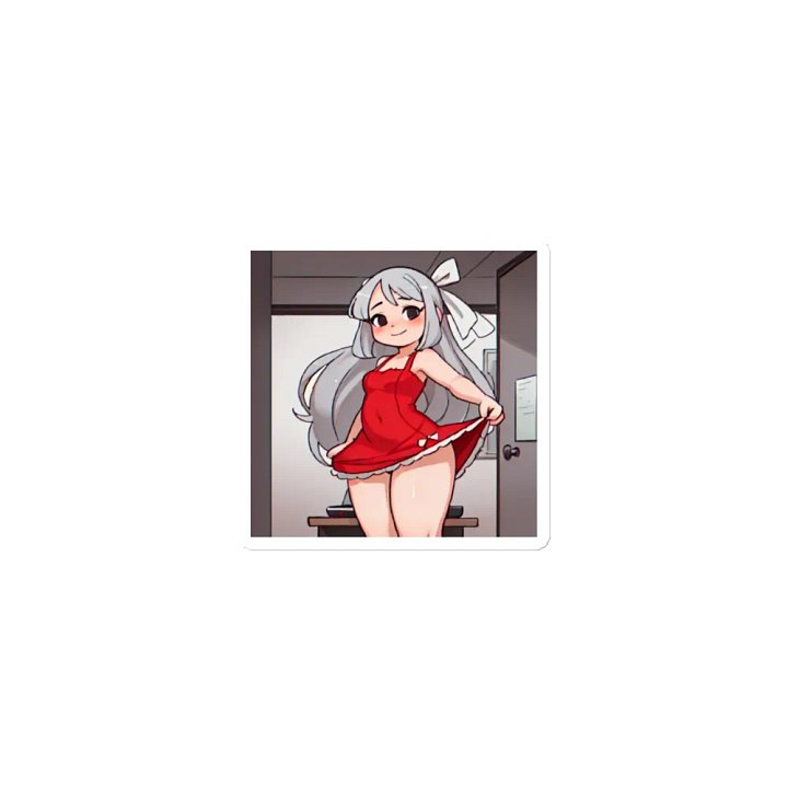 Charming Red Dress Die-Cut Magnets product image (2)