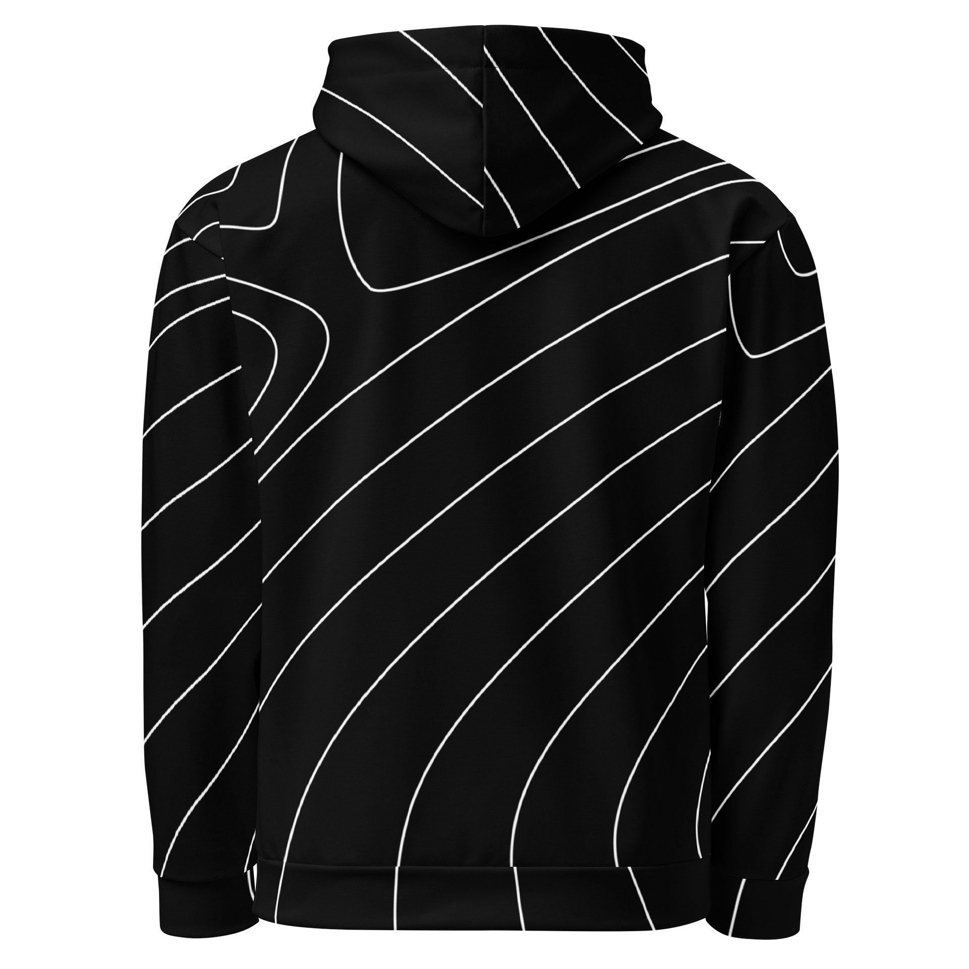 Flowing Monochrome Dreams Hoodie product image (3)