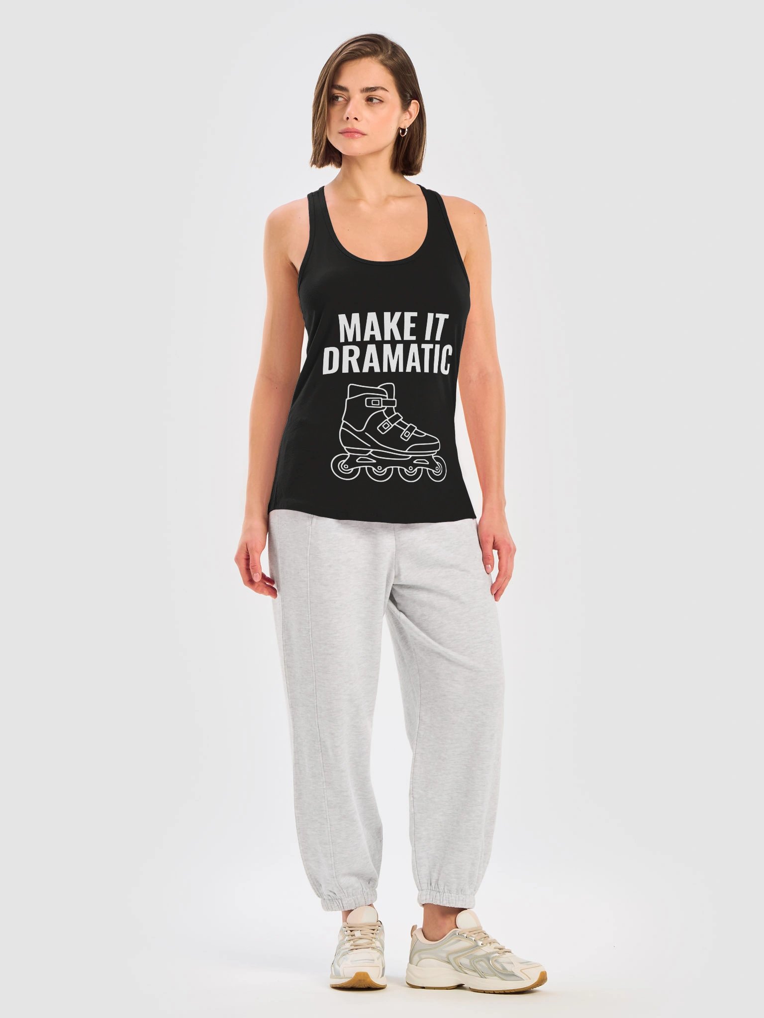 Make It Dramatic - Women’s Racerback Tank Top product image (5)