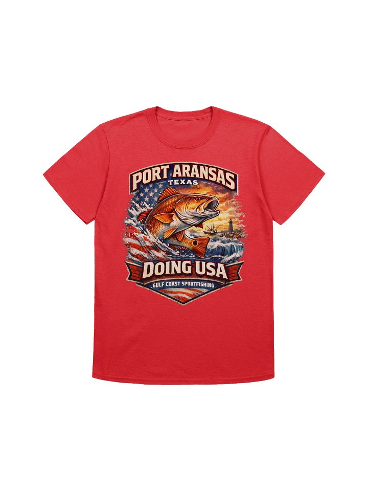 Port Aransas Sportfishing Tee - Front Print product image (93)