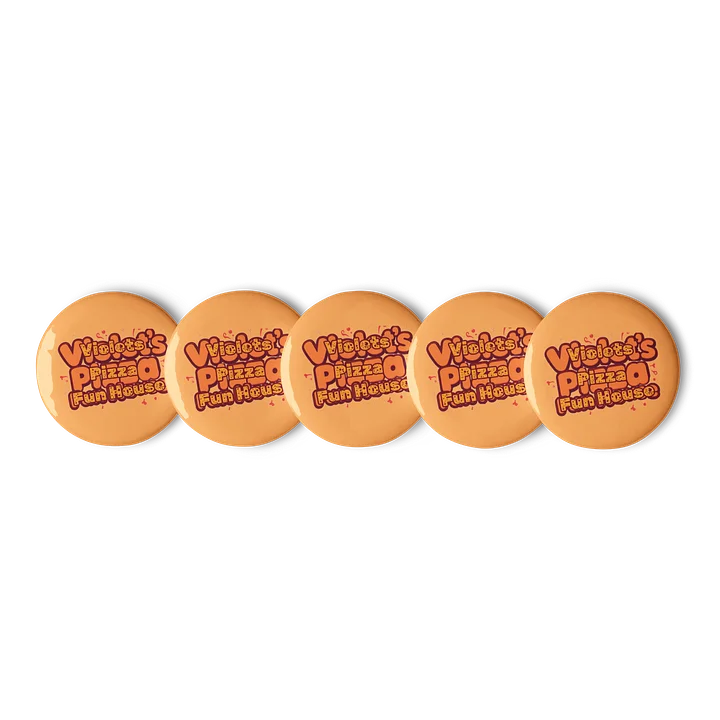 Violet's Pizza Fun House - Set of 5 Buttons product image (1)