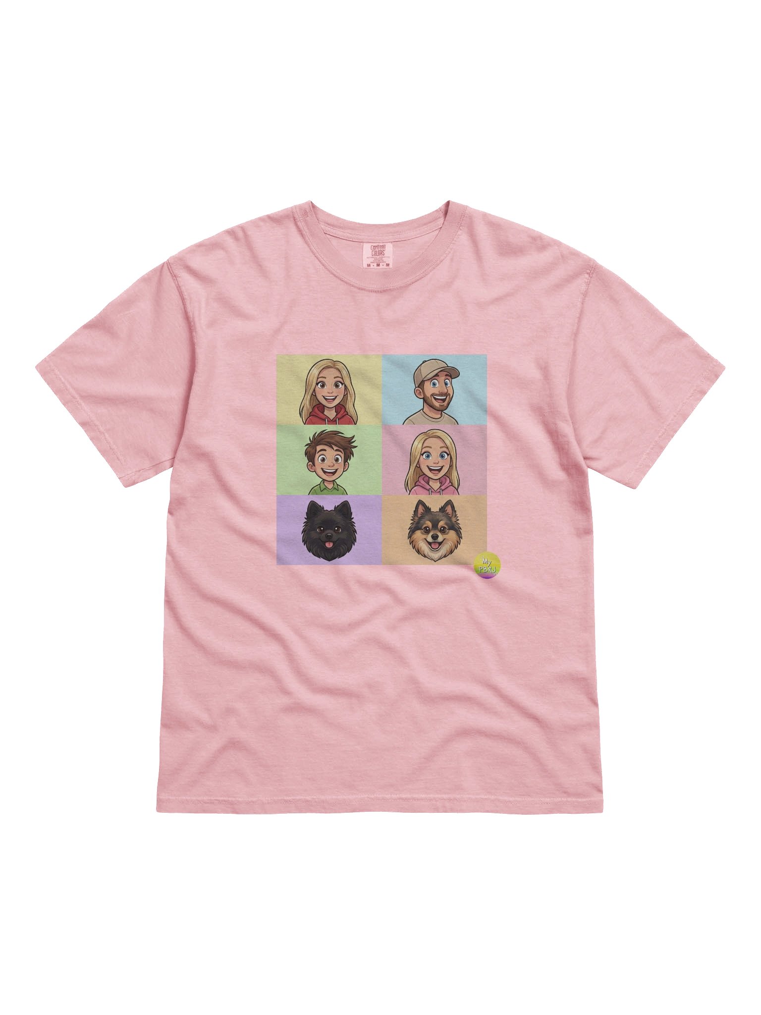 Squares My PB&J Adult Tshirt product image (31)