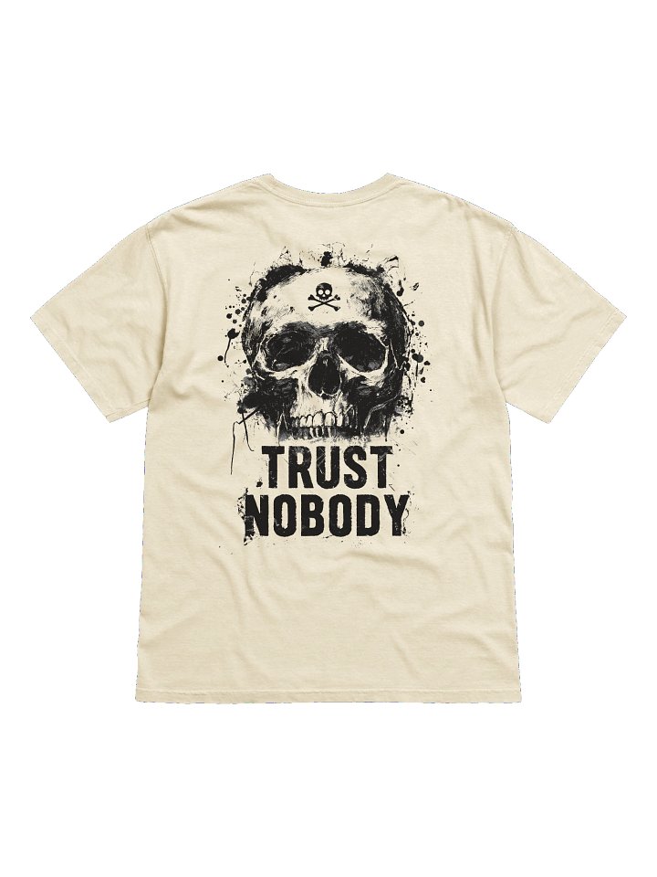 Trust Nobody – Skull Logo Tee product image (5)