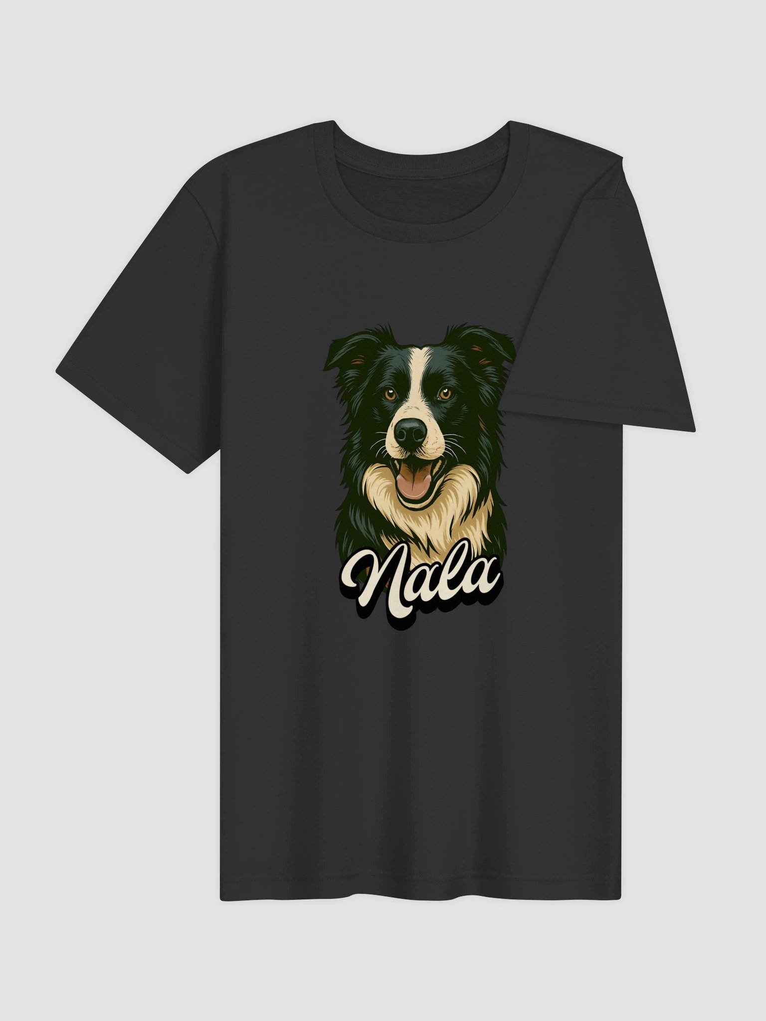 Custom Retro Graphic Pet Portrait T-Shirt product image (39)