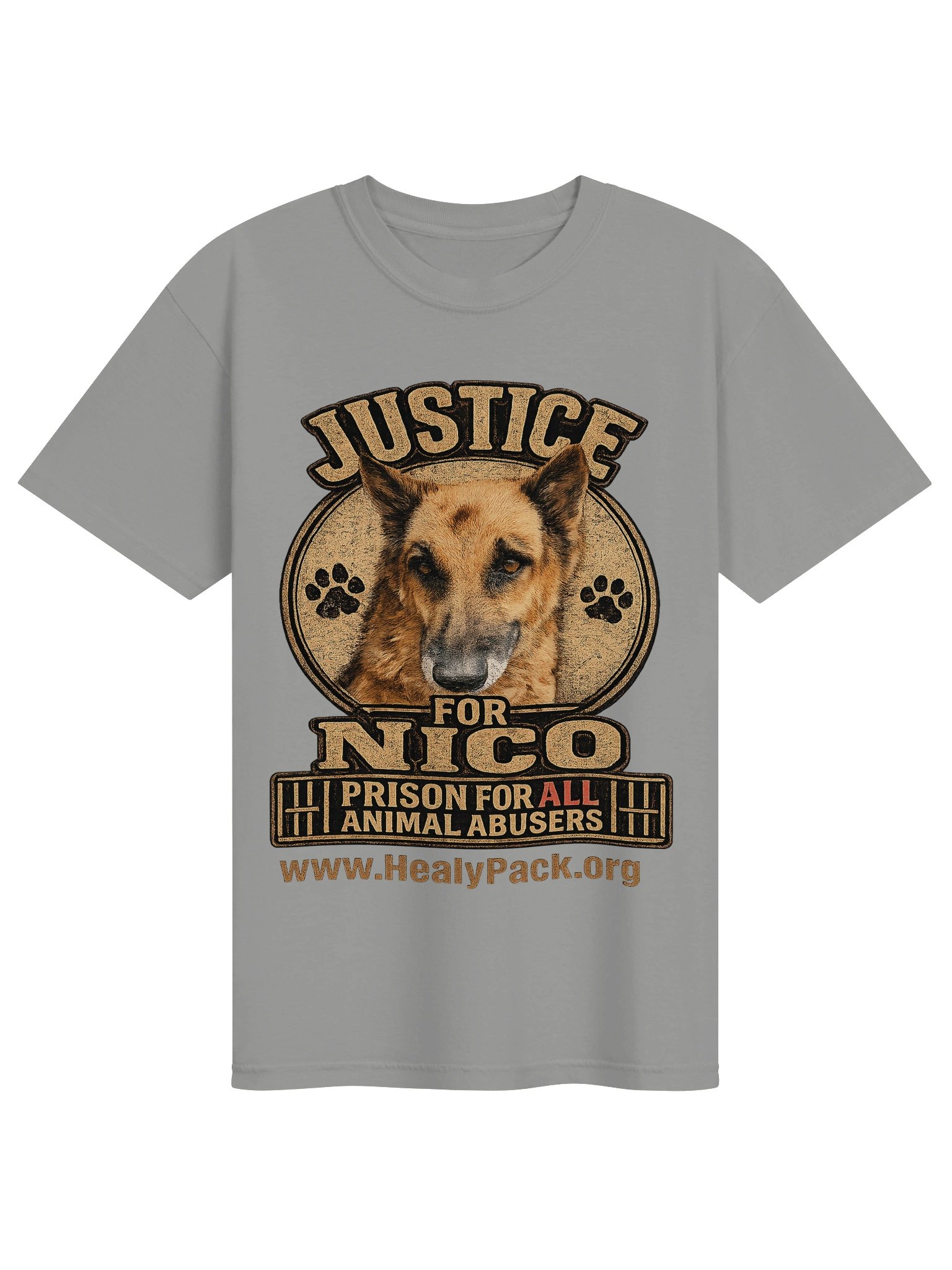 Garment-Dyed Heavyweight T-Shirt by Comfort Colors - Justice for Nico product image (1)