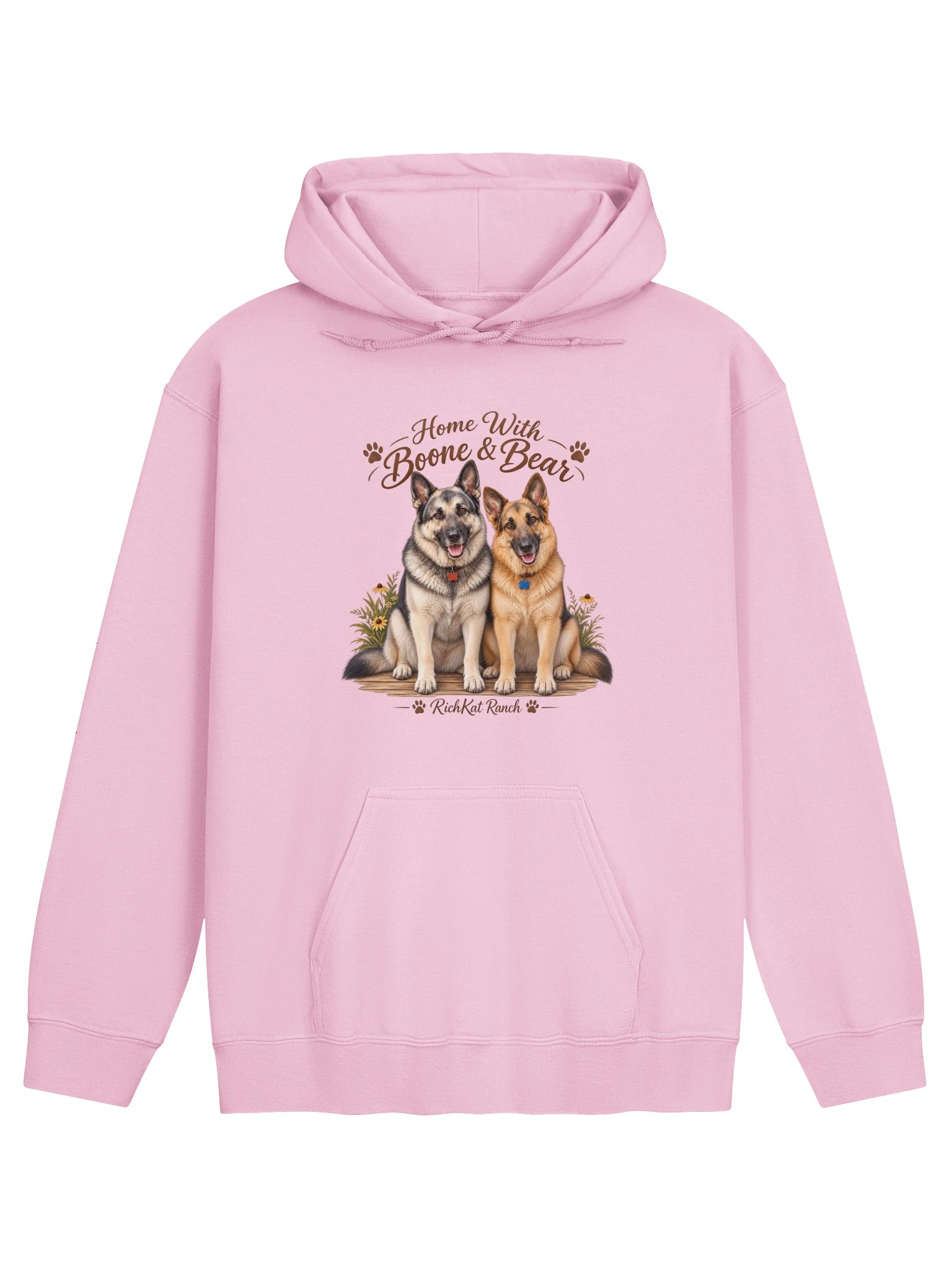 Home With Boone & Bear — Paws & Flowers Classic Hoodie product image (33)