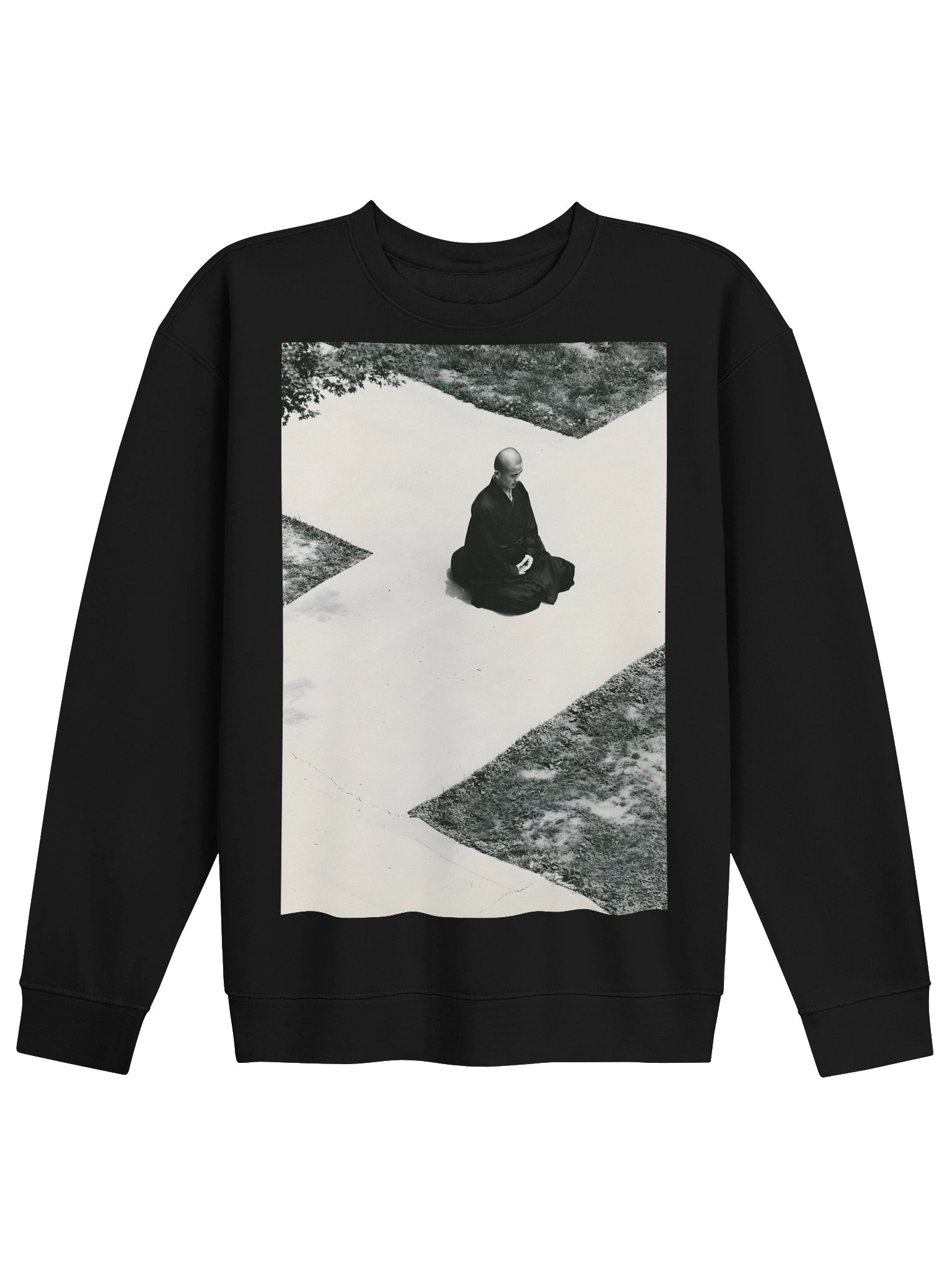 Meditative Monochrome Crewneck product image (1)