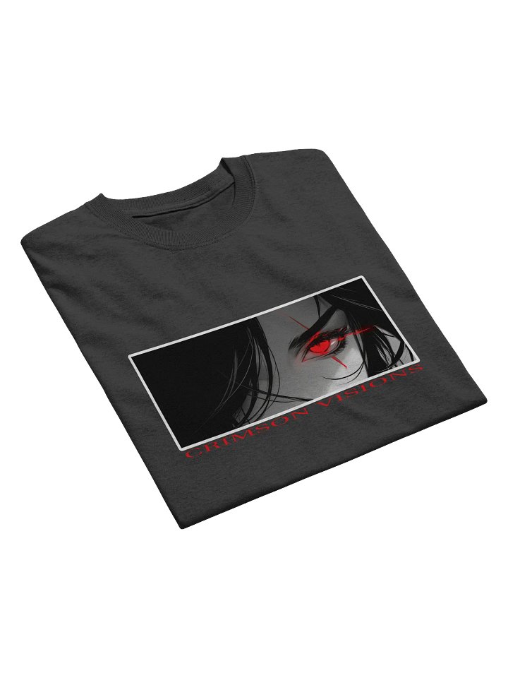"Crimson Visions" Heavweight Printed T-Shirt product image (2)