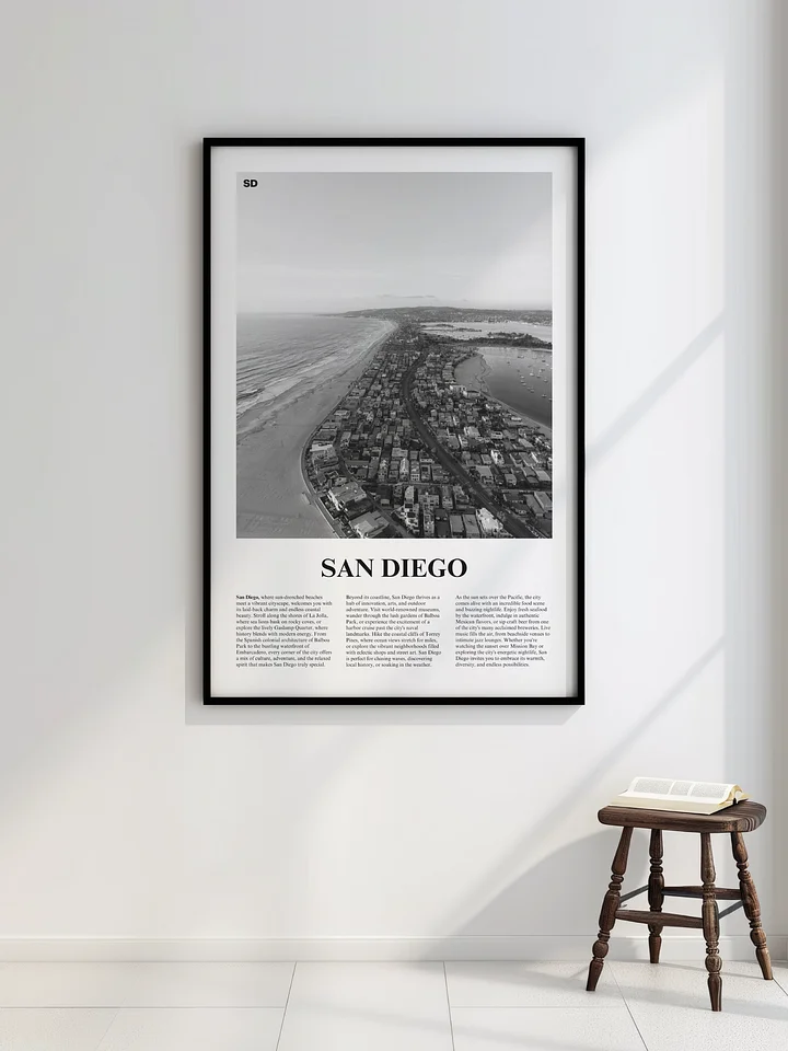 San Diego 02 Newspaper Poster product image (2)